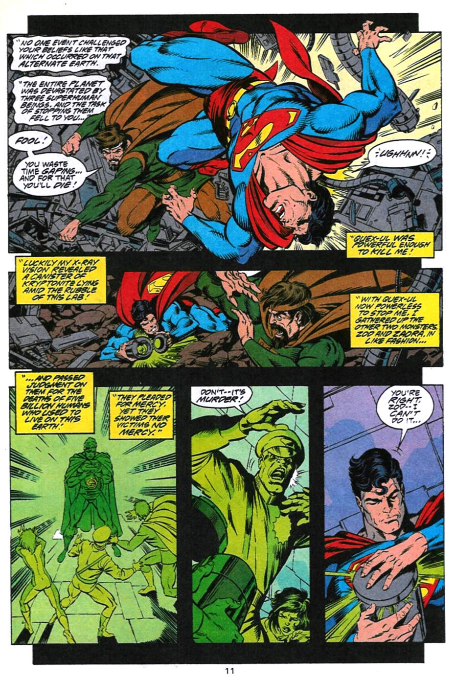 Read online Adventures of Superman (1987) comic -  Issue #494 - 12