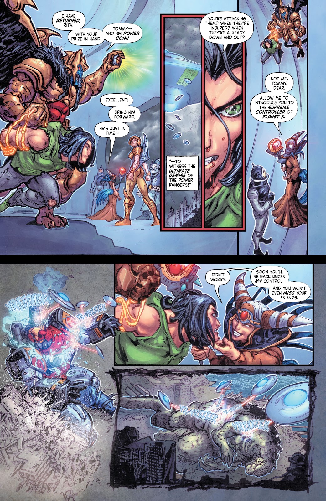 Godzilla vs. The Mighty Morphin Power Rangers issue 2 - Page 8