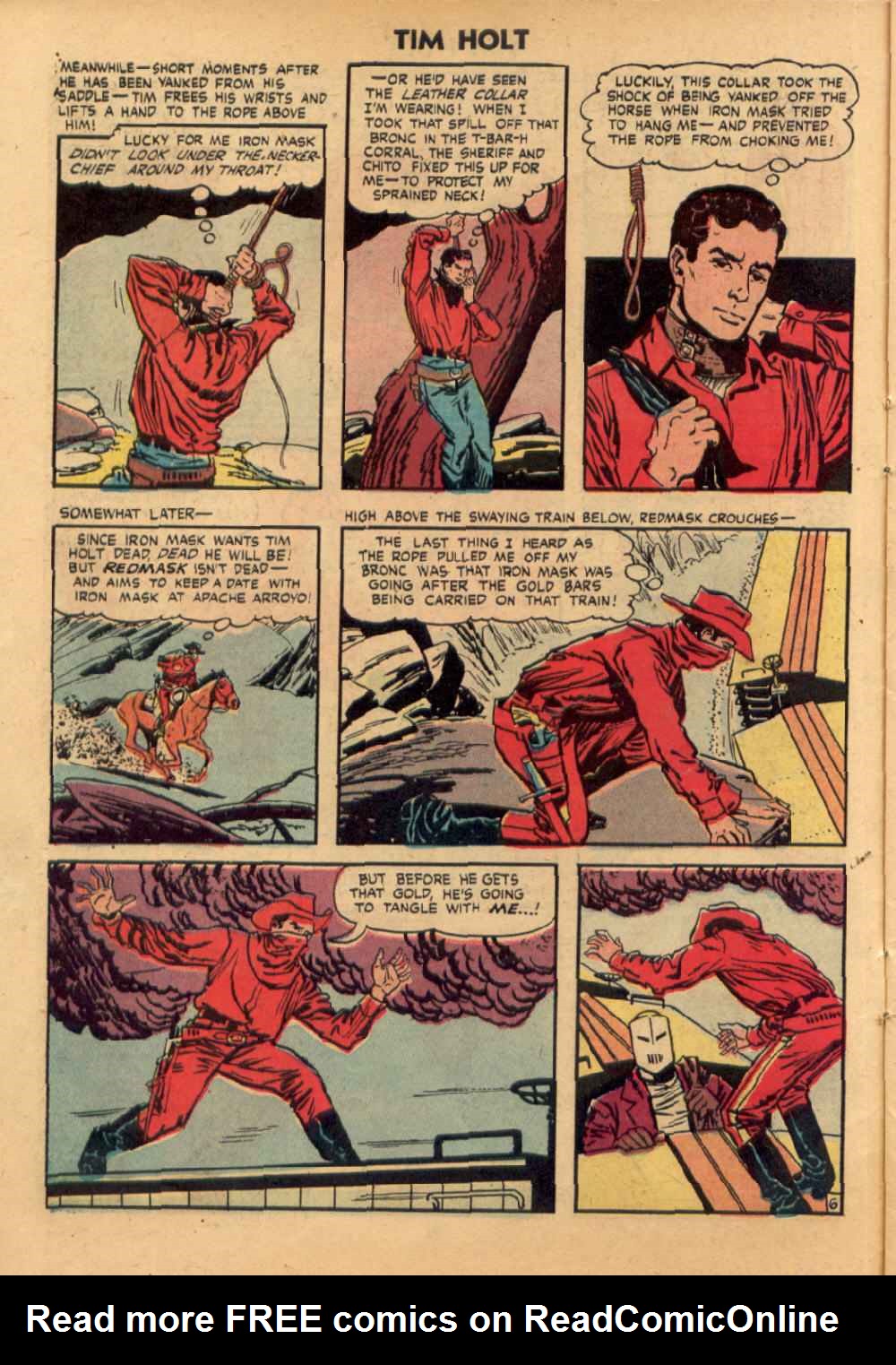 Read online Tim Holt comic -  Issue #32 - 8