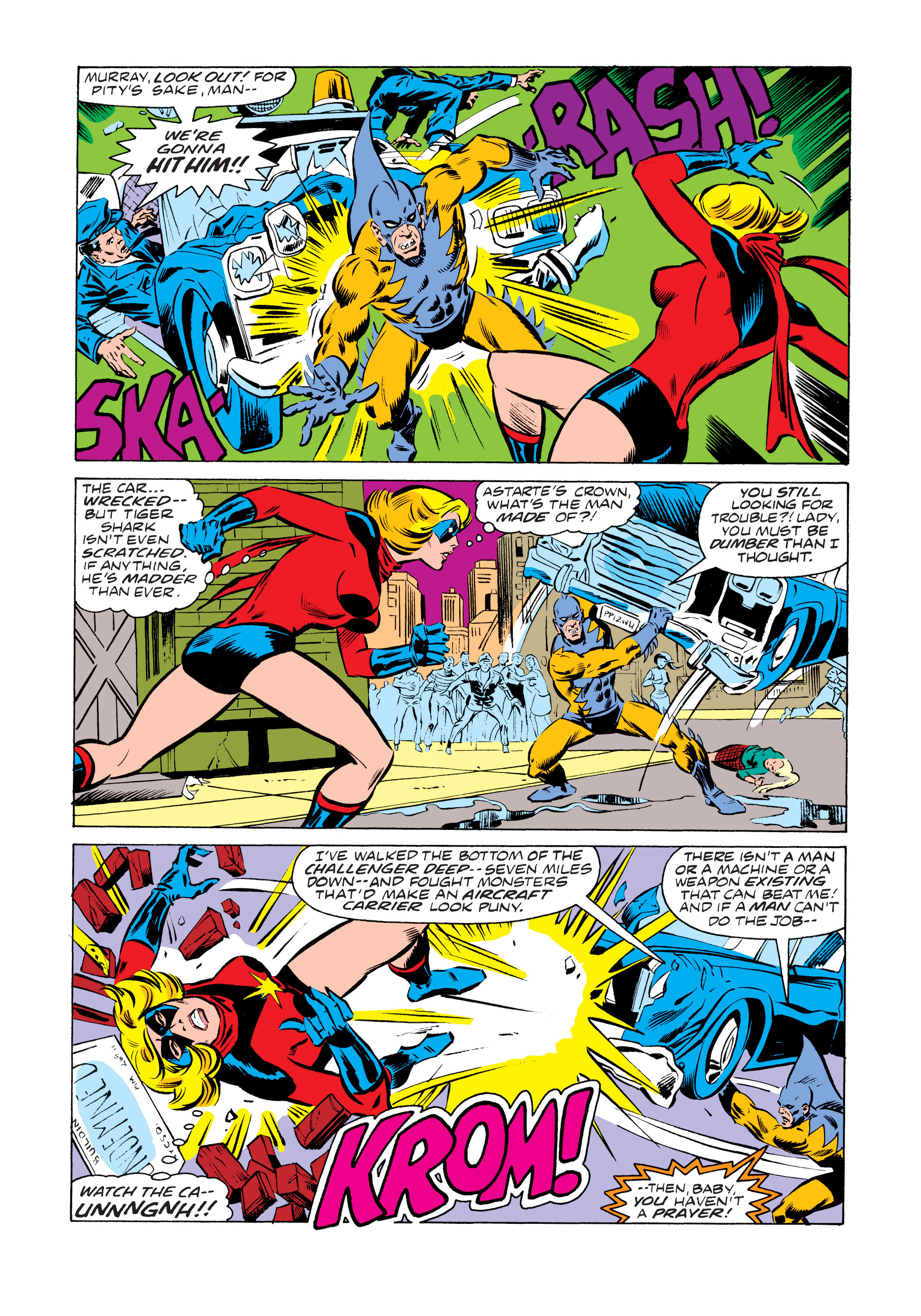 Read online Ms. Marvel (1977) comic -  Issue #15 - 16