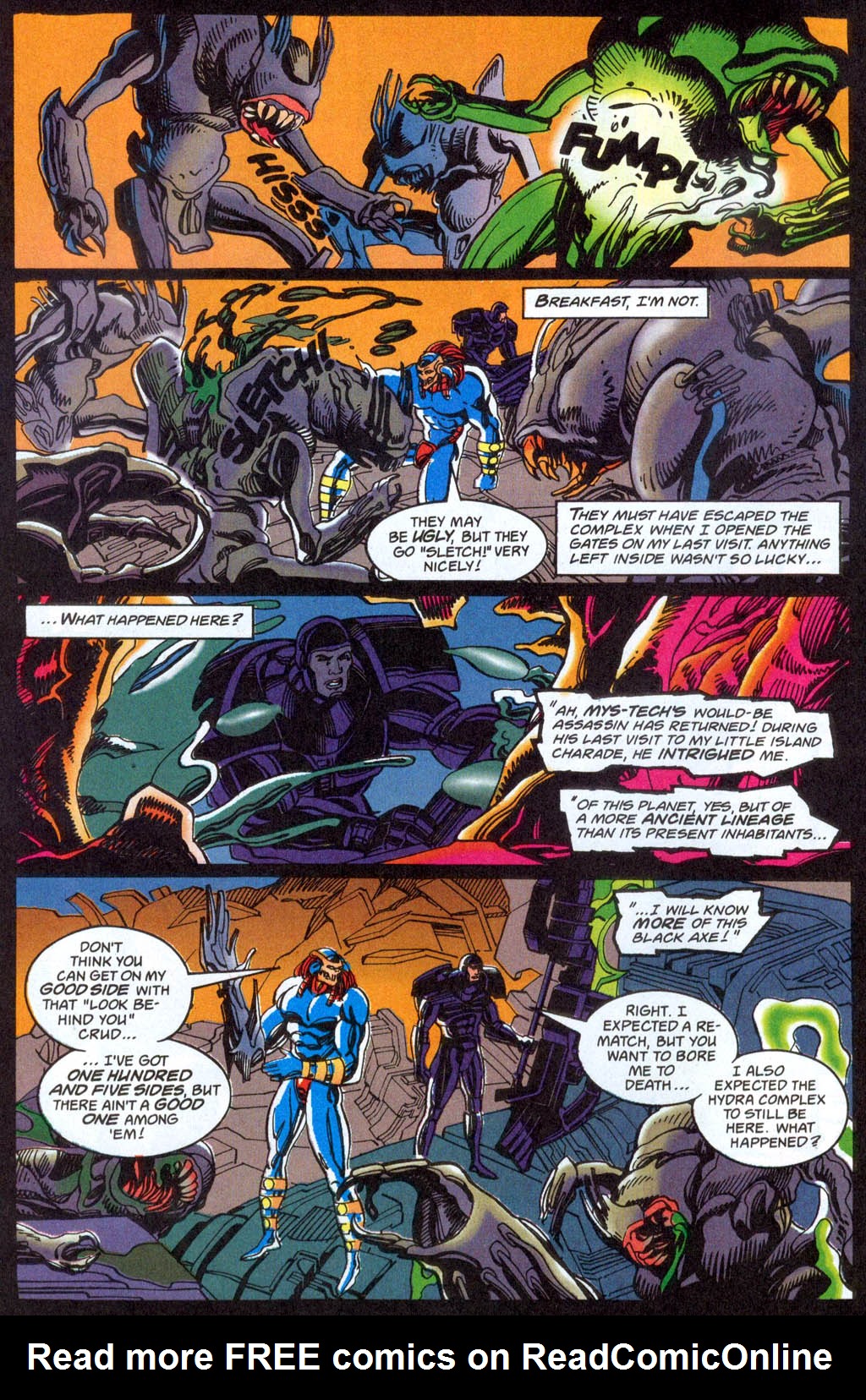 Read online Black Axe comic -  Issue #3 - 6