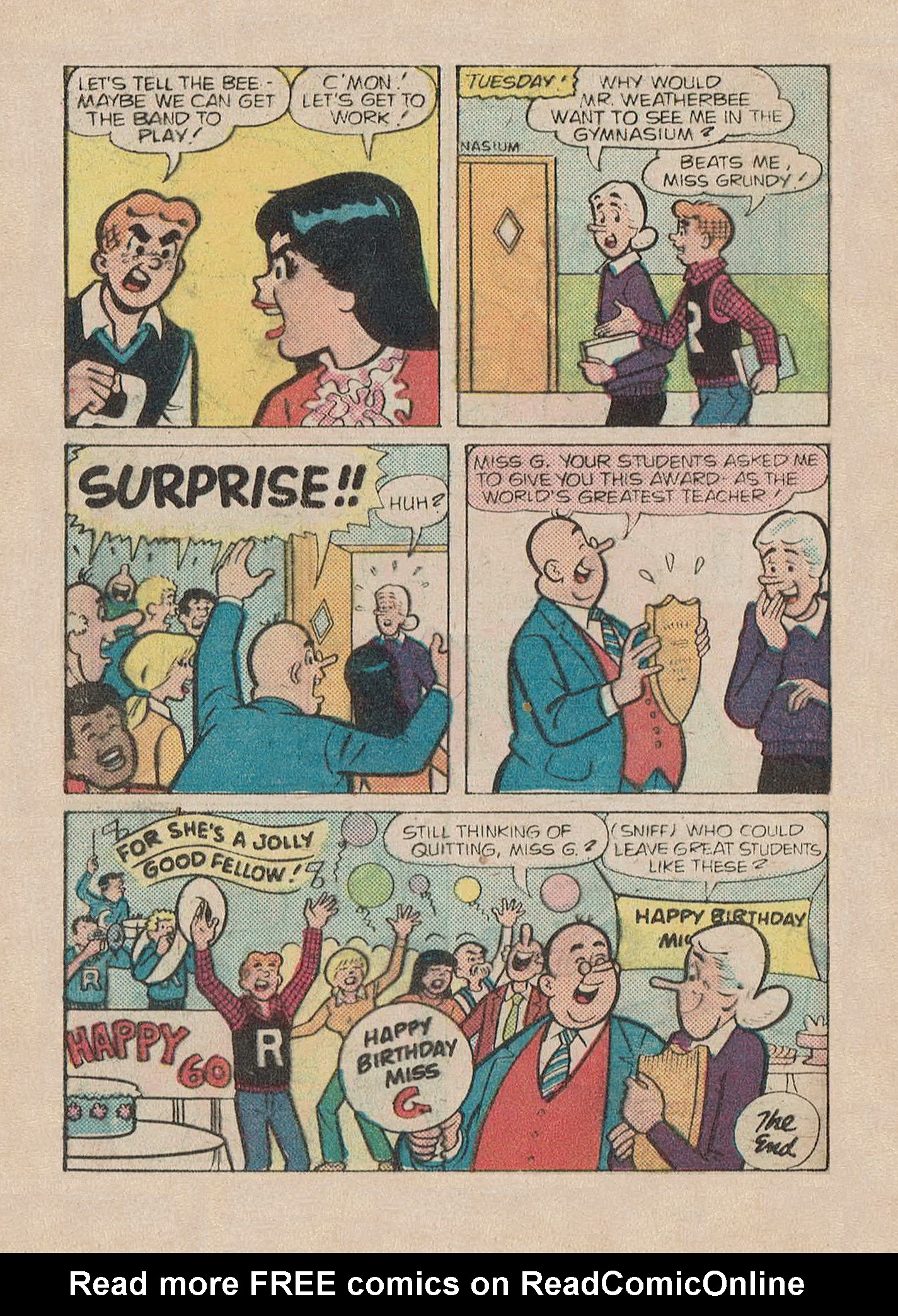 Read online Archie Digest Magazine comic -  Issue #81 - 127