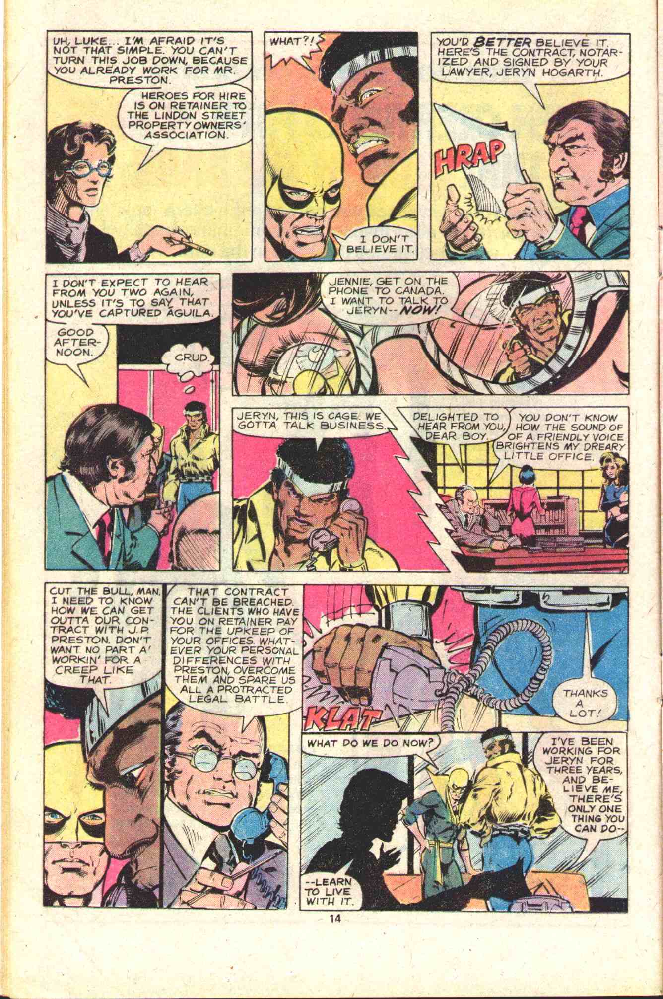 Read online Power Man and Iron Fist (1978) comic -  Issue #58 - 10