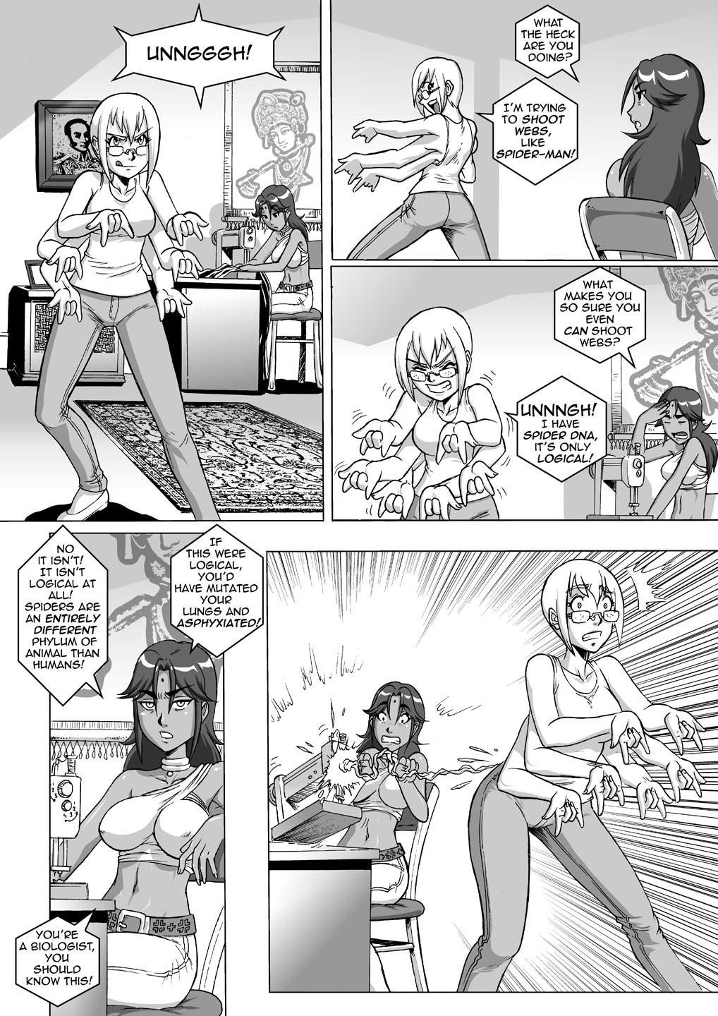 Read online Spinnerette comic -  Issue #1 - 19