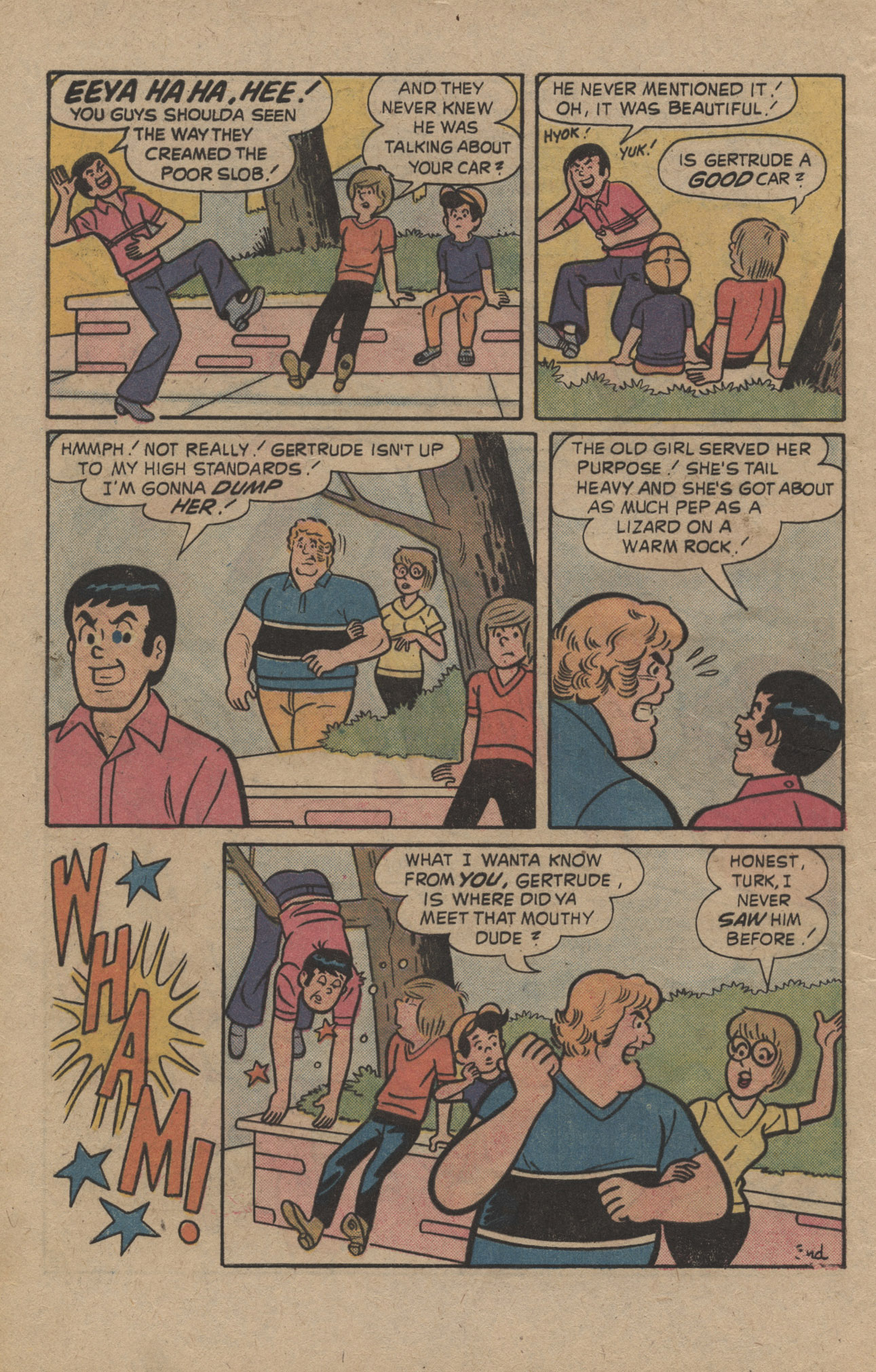 Read online Reggie and Me (1966) comic -  Issue #81 - 8