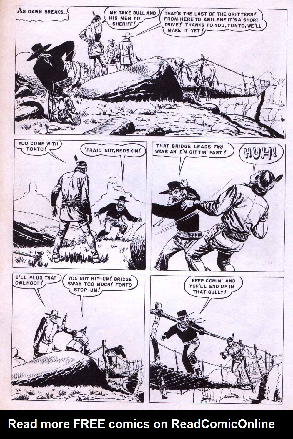 Read online Lone Ranger's Companion Tonto comic -  Issue #6 - 35