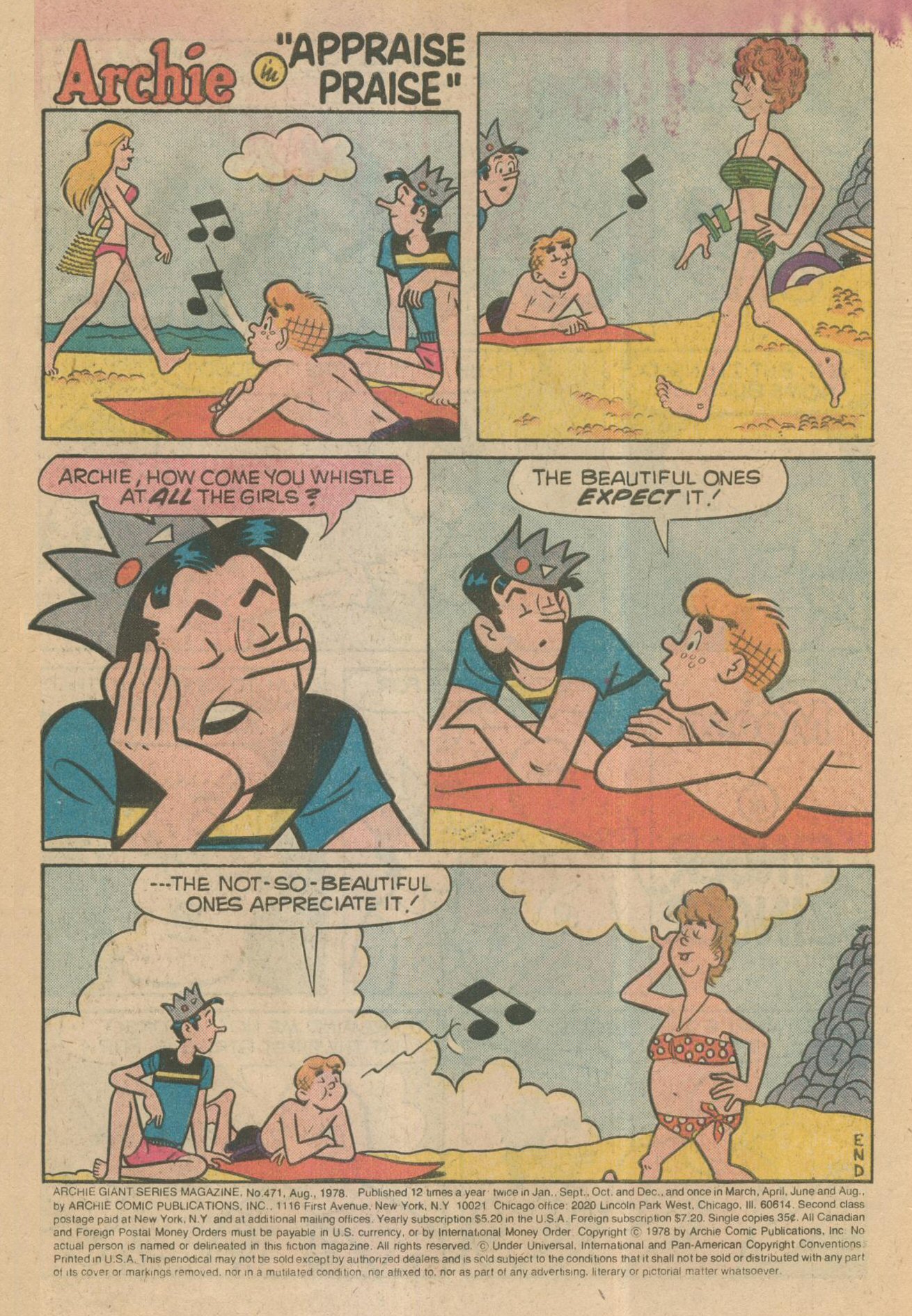 Read online Archie Giant Series Magazine comic -  Issue #471 - 3