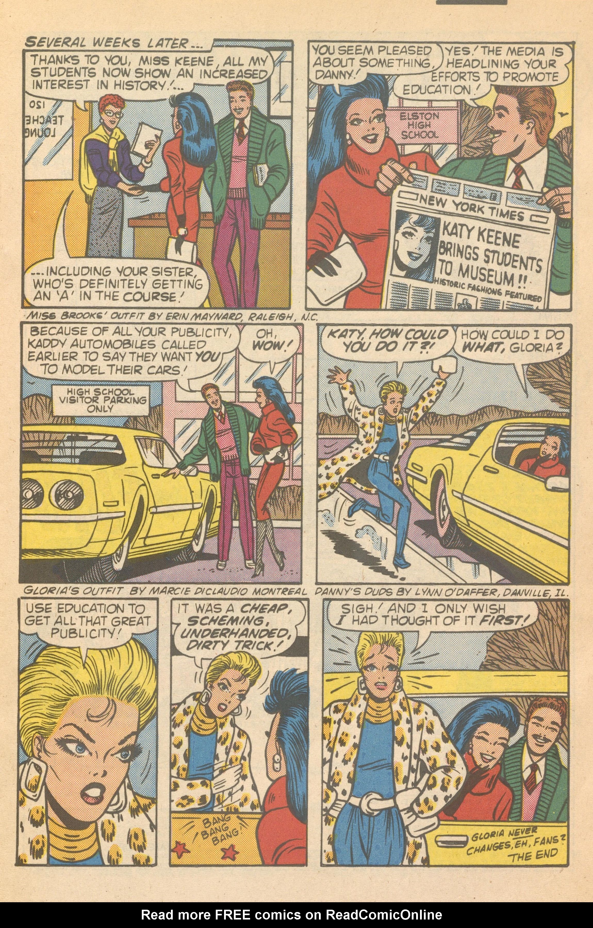 Read online Katy Keene (1983) comic -  Issue #26 - 17