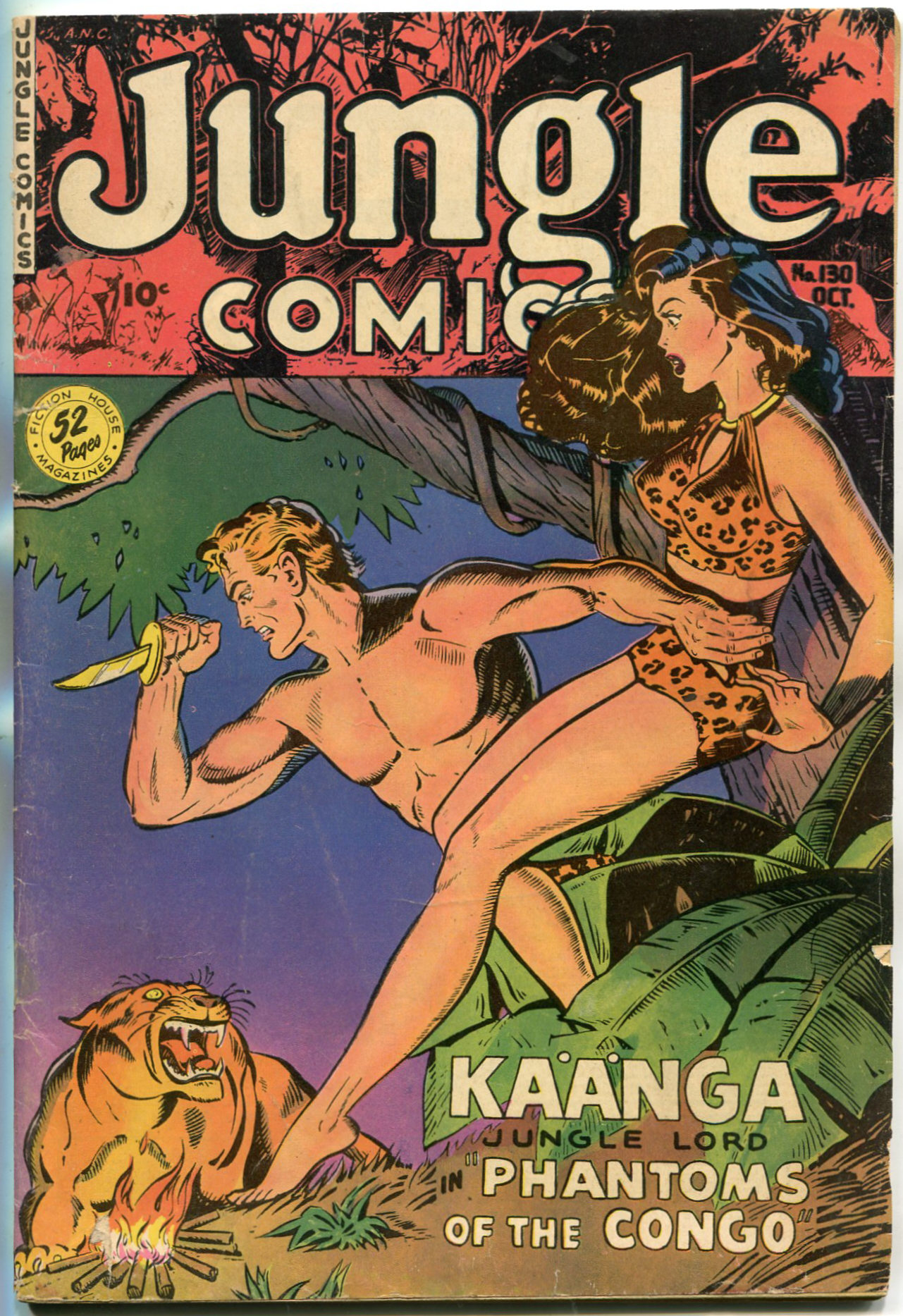 Read online Jungle Comics comic -  Issue #130 - 1