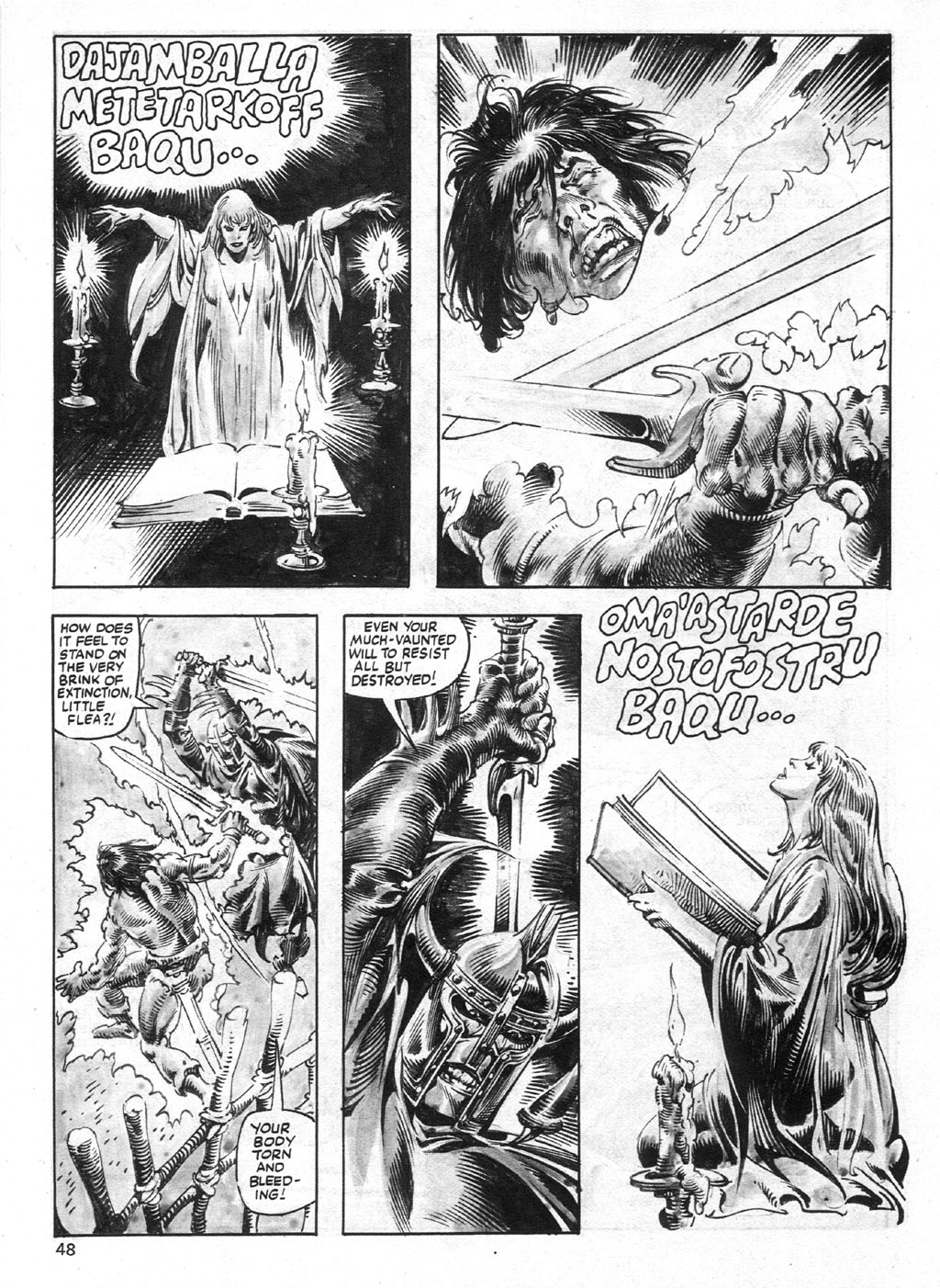 Read online The Savage Sword Of Conan comic -  Issue #96 - 48