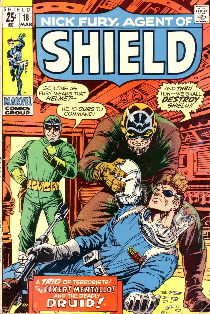 Read online Nick Fury, Agent of SHIELD comic -  Issue #18 - 1