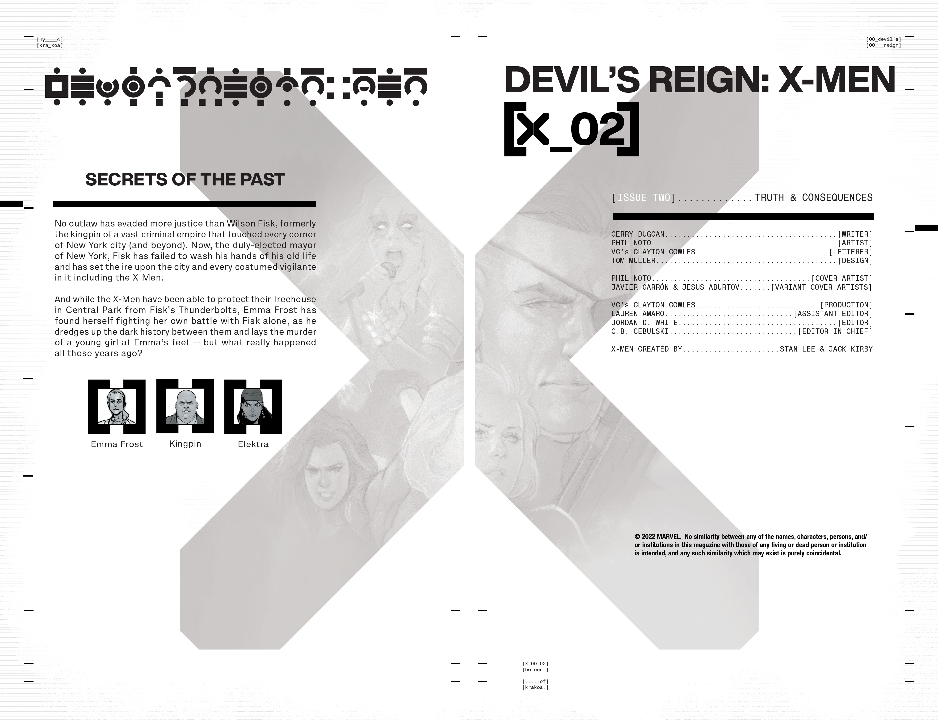Read online Devil's Reign: X-Men comic -  Issue #2 - 6