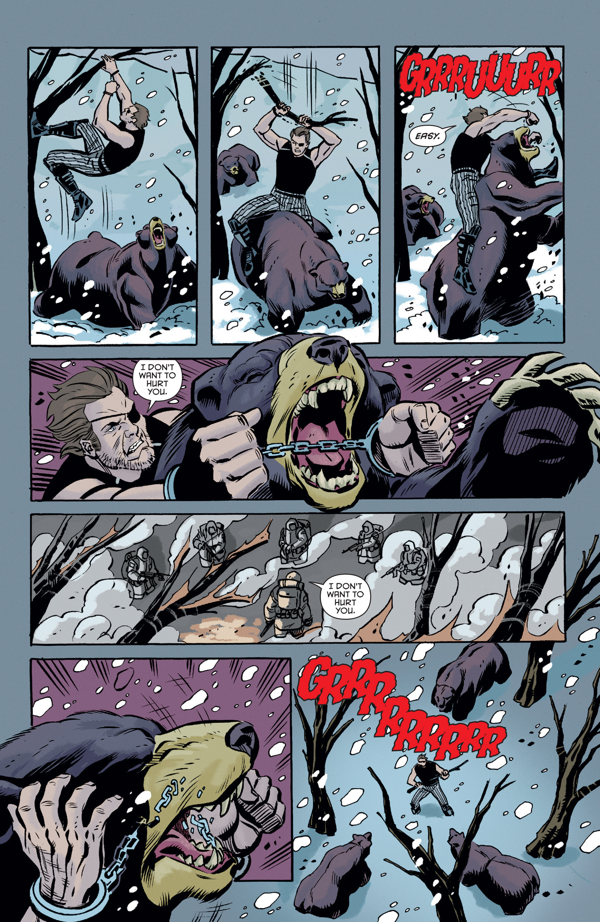 Read online Escape from New York comic -  Issue #5 - 6