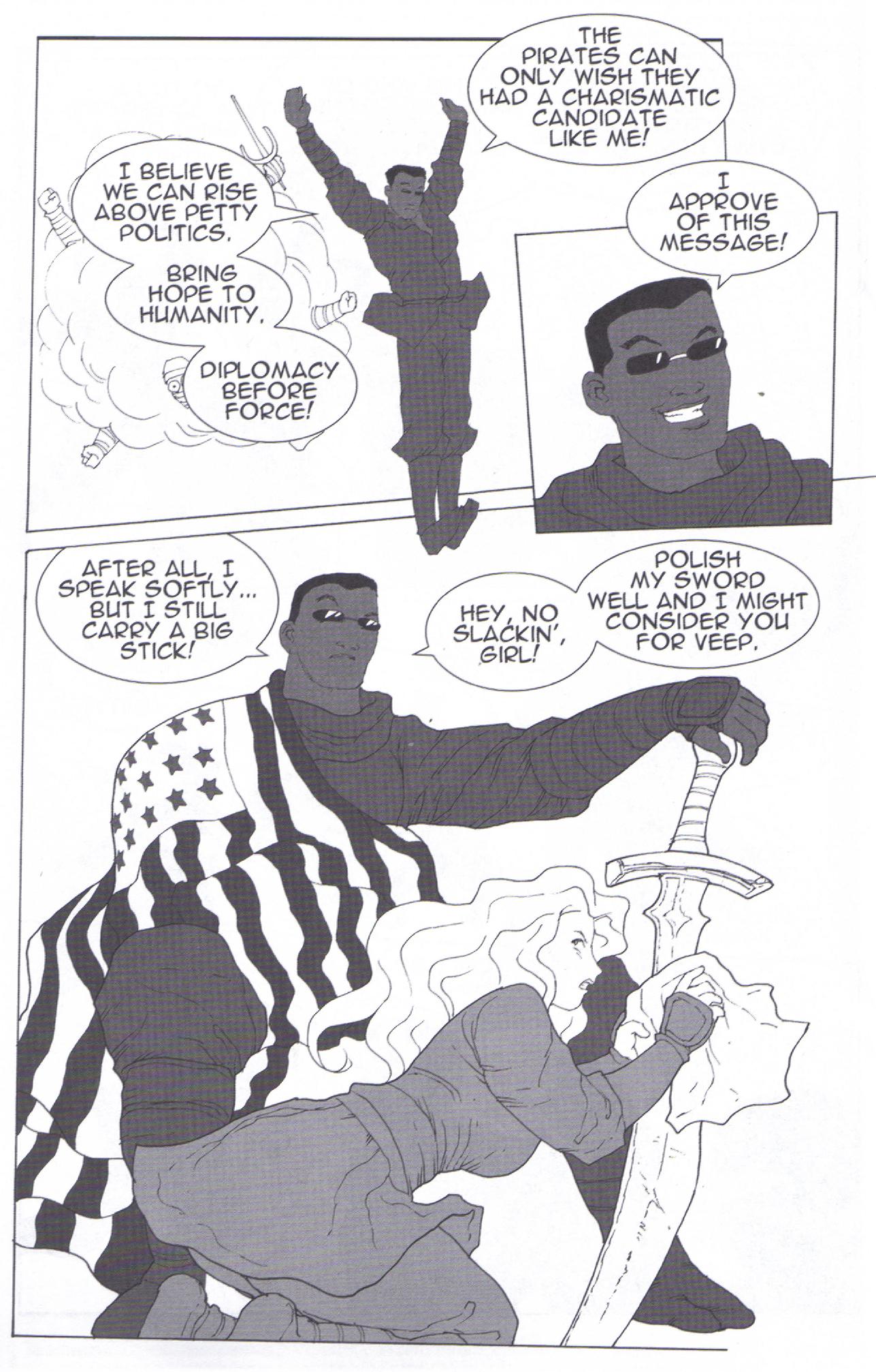 Read online Pirates vs Ninjas: Debate in '08 comic -  Issue # Full - 20