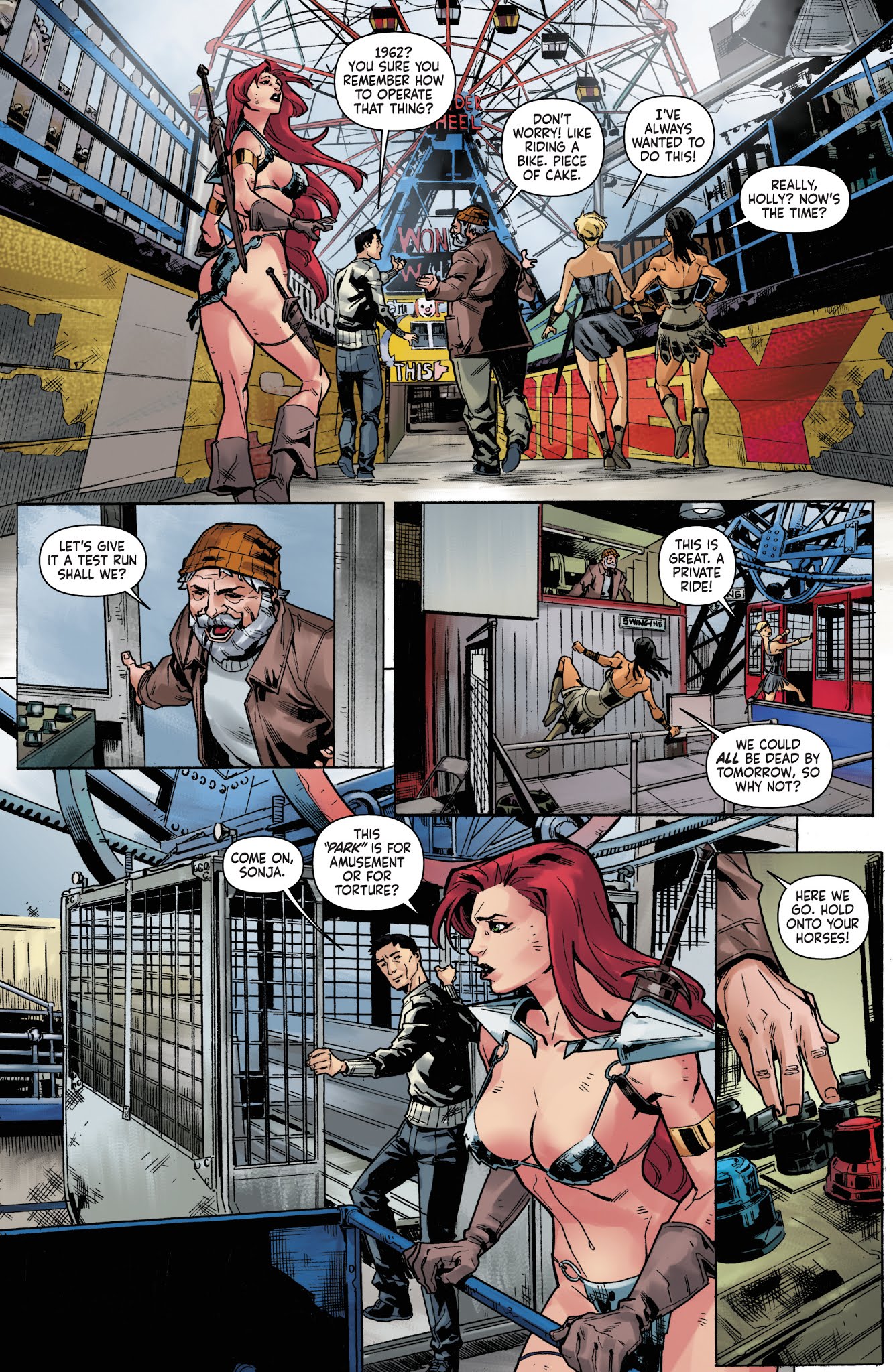 Read online Red Sonja Vol. 4 comic -  Issue # _TPB 1 (Part 2) - 22