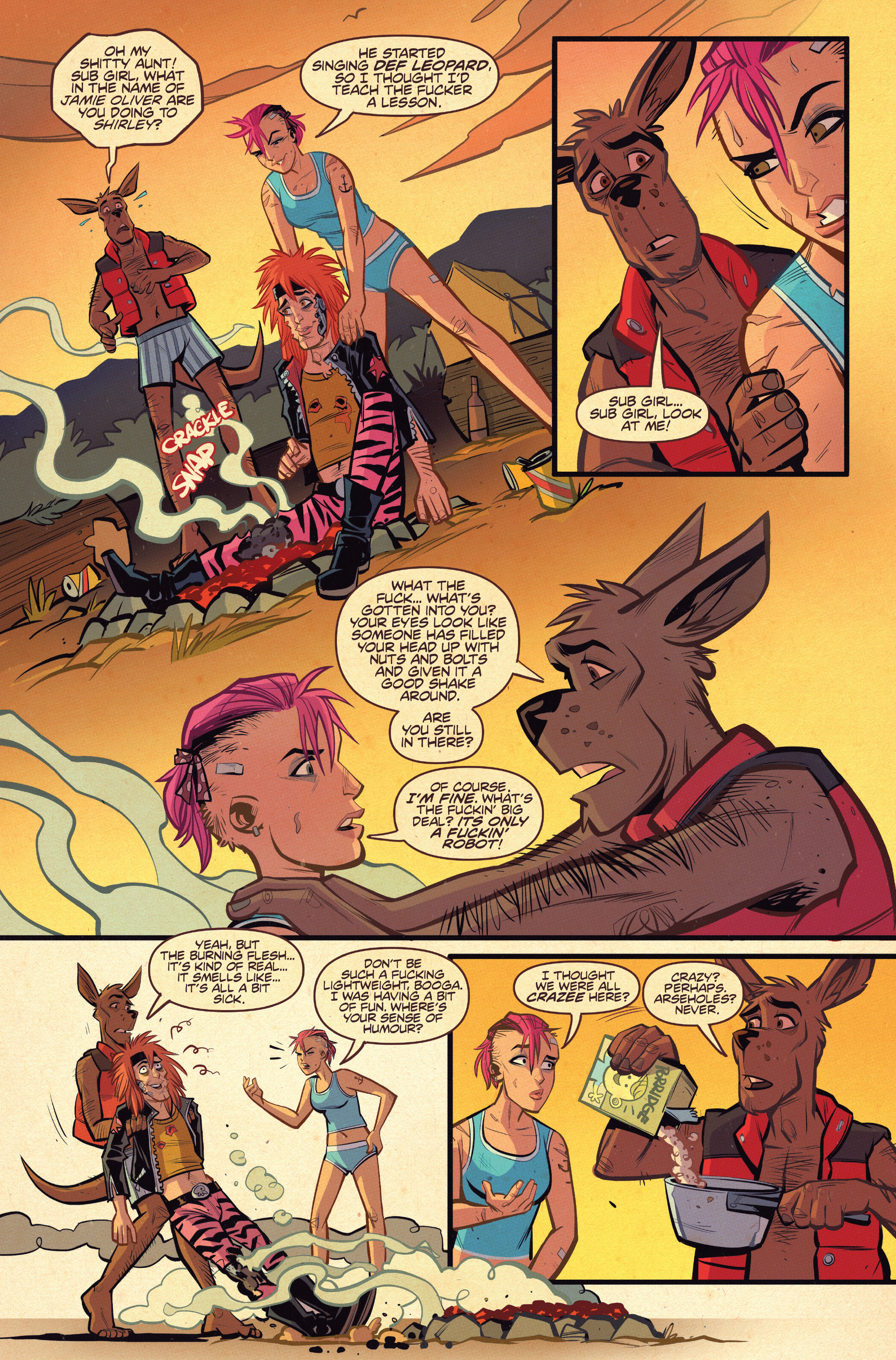Read online Tank Girl: Two Girls, One Tank comic -  Issue #3 - 15