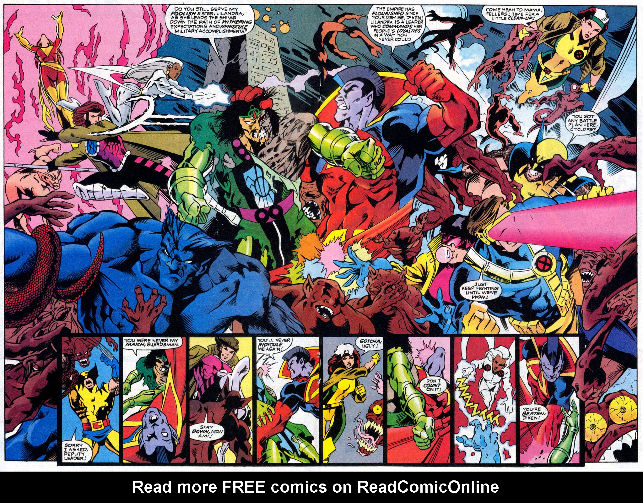 Read online The Adventures of the X-Men comic -  Issue #12 - 13