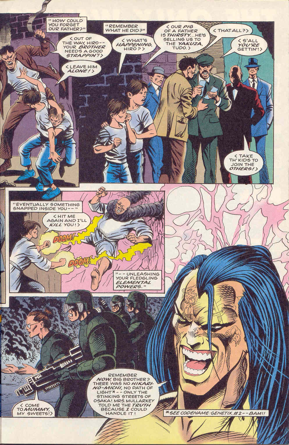 Read online Genetix comic -  Issue #5 - 10