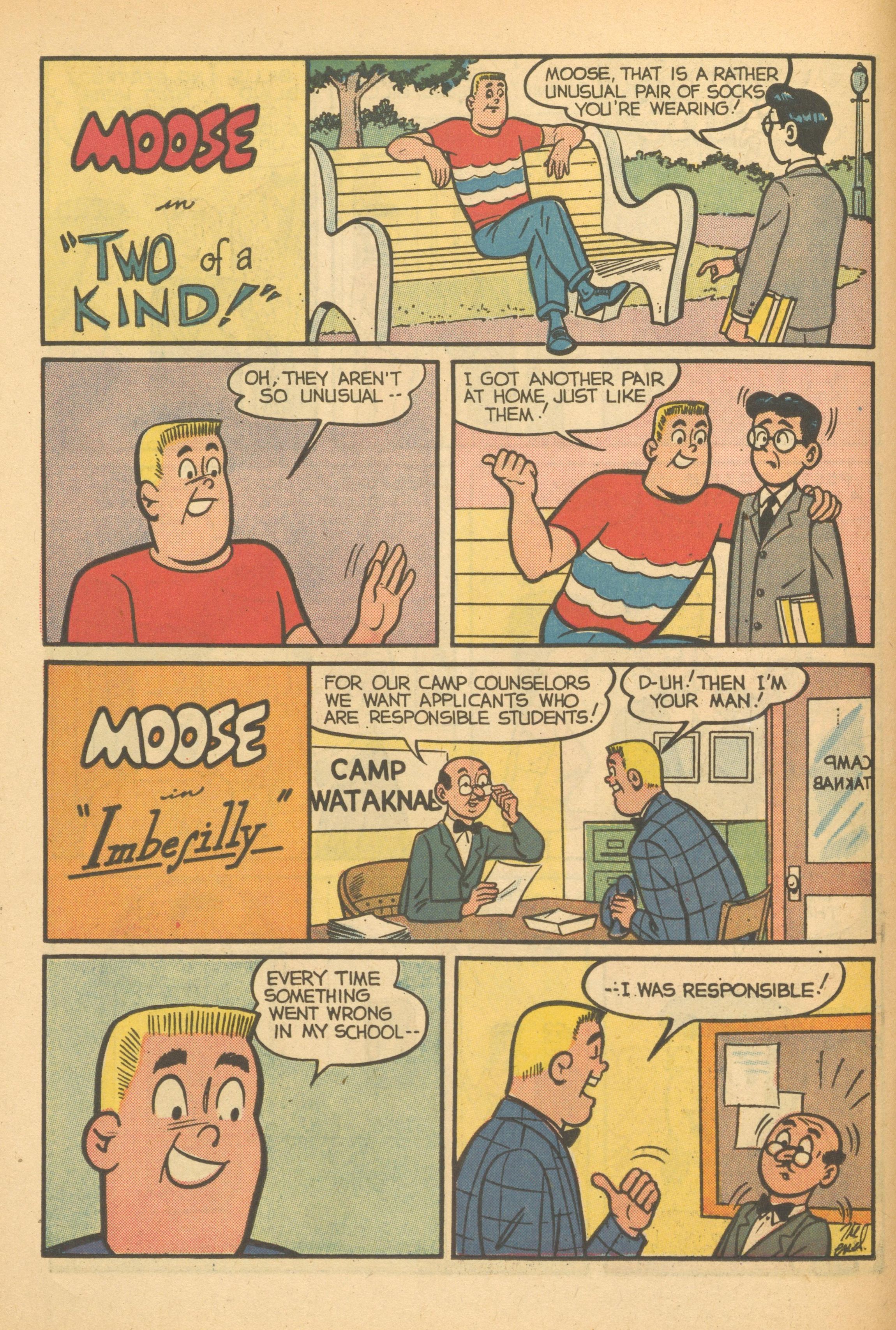 Read online Archie's Joke Book Magazine comic -  Issue #59 - 6