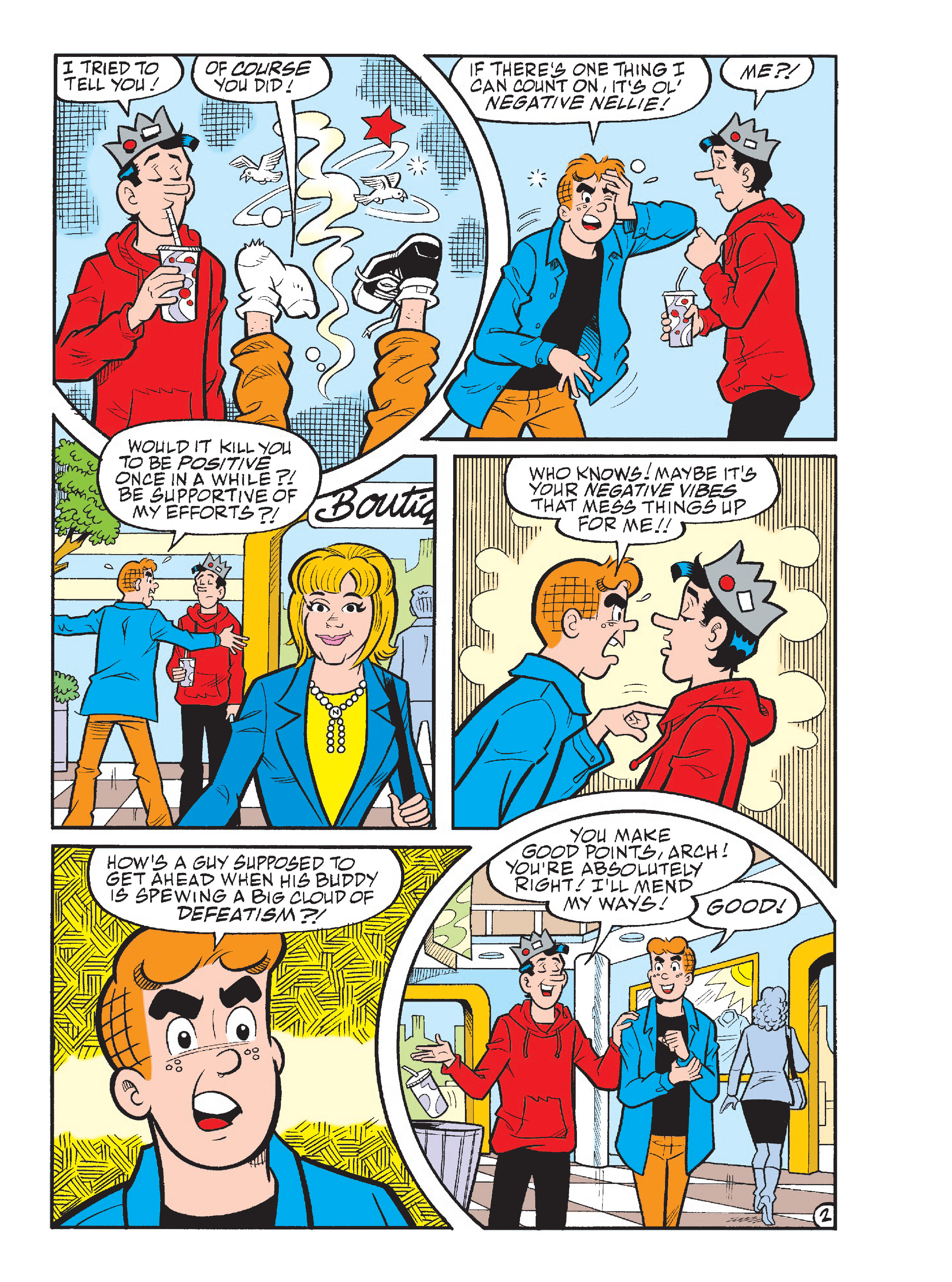 Read online Archie And Me Comics Digest comic -  Issue #22 - 135
