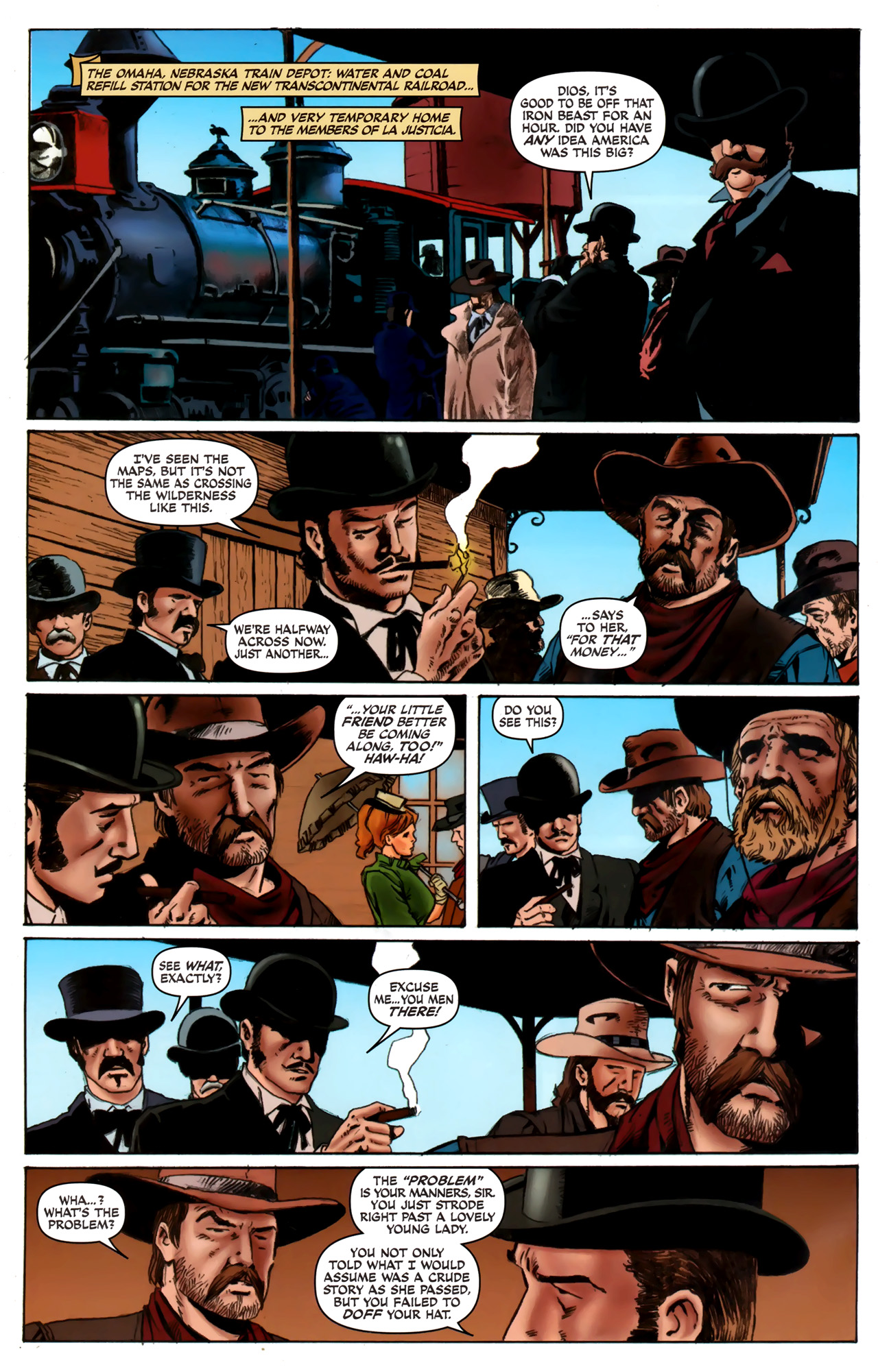 Read online The Lone Ranger & Zorro: The Death of Zorro comic -  Issue #3 - 23