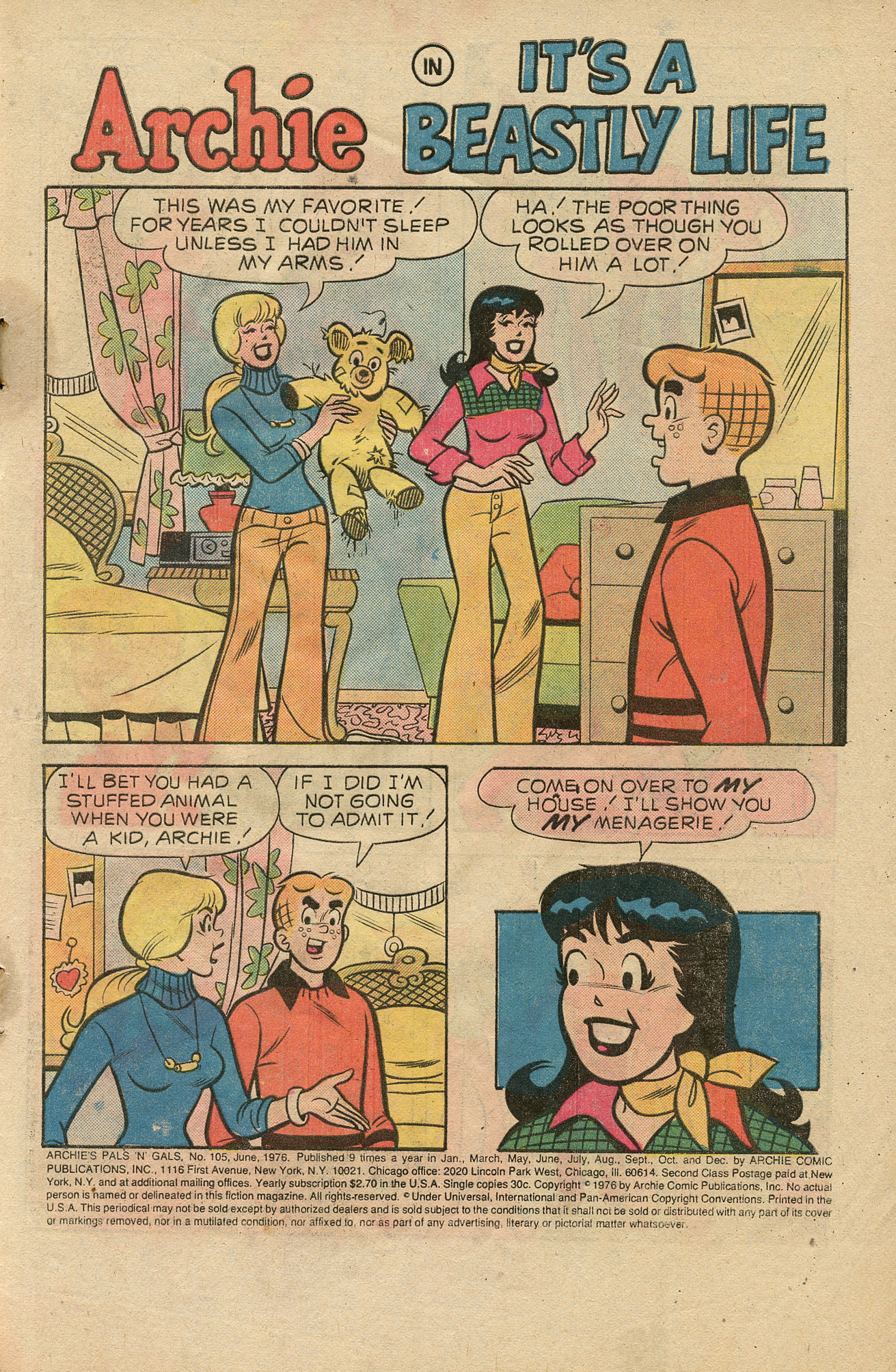 Read online Archie's Pals 'N' Gals (1952) comic -  Issue #105 - 3