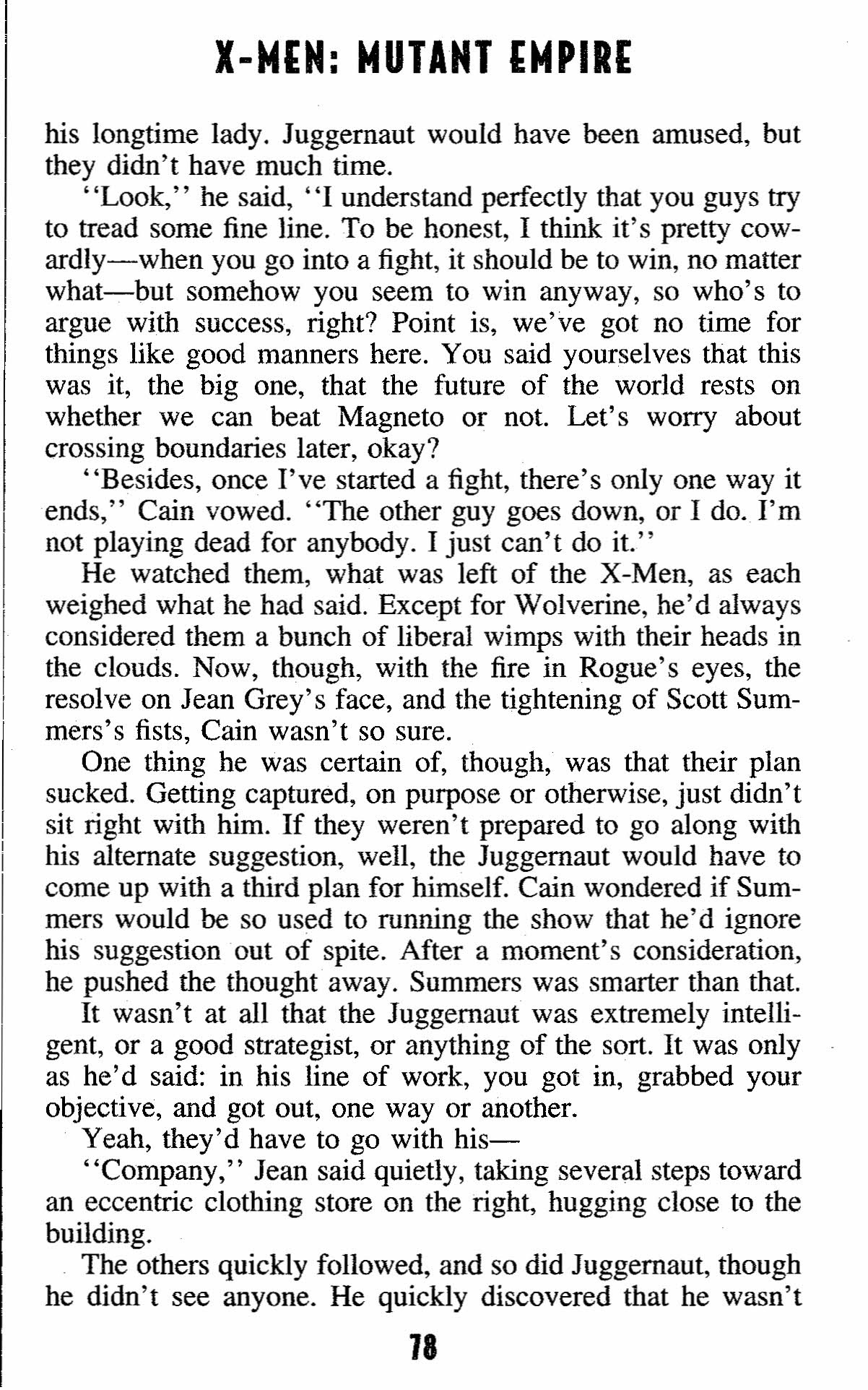 Read online X-Men: Mutant Empire comic -  Issue # TPB 3 (Part 1) - 77