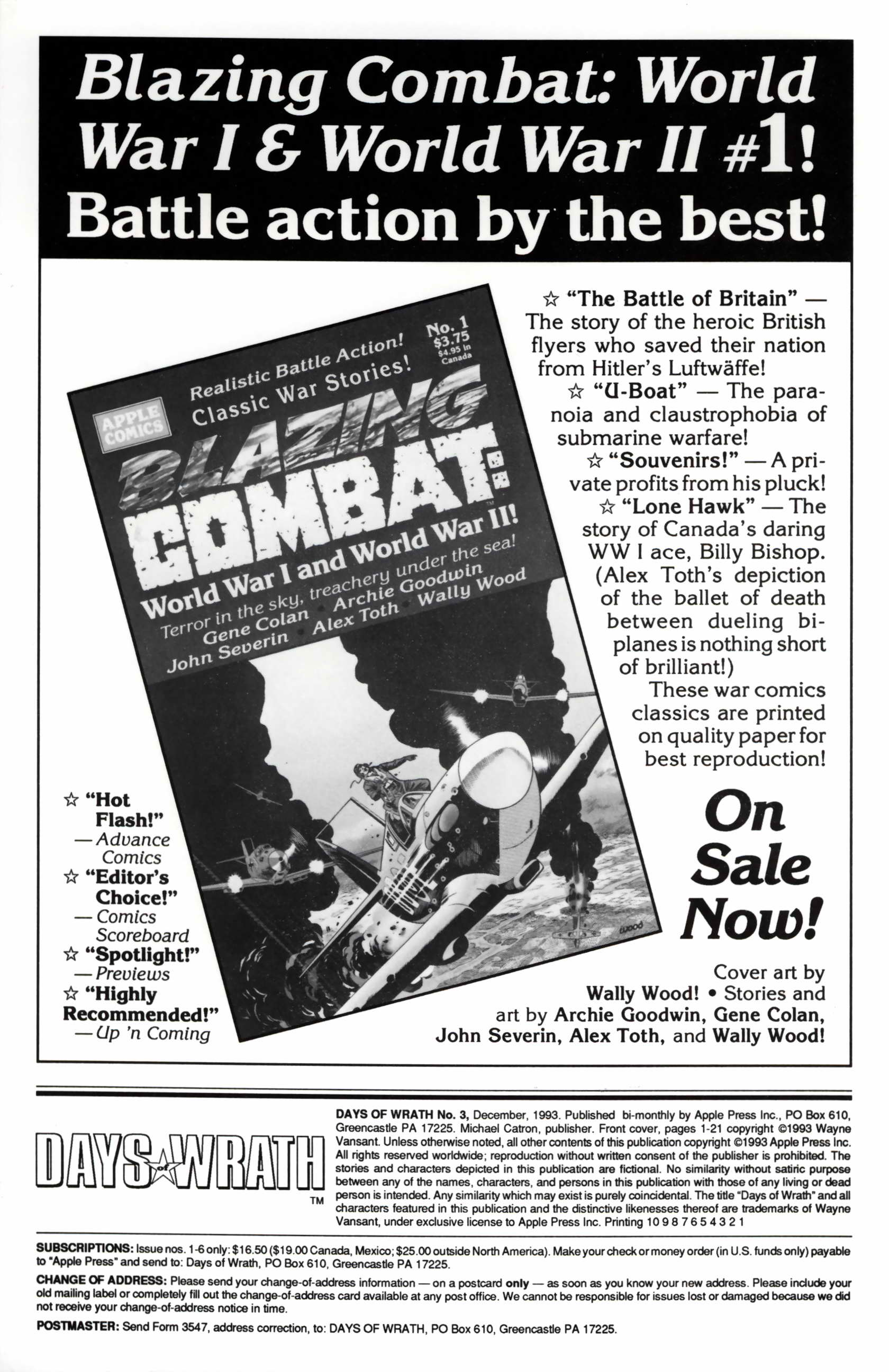 Read online Days of Wrath comic -  Issue #3 - 2