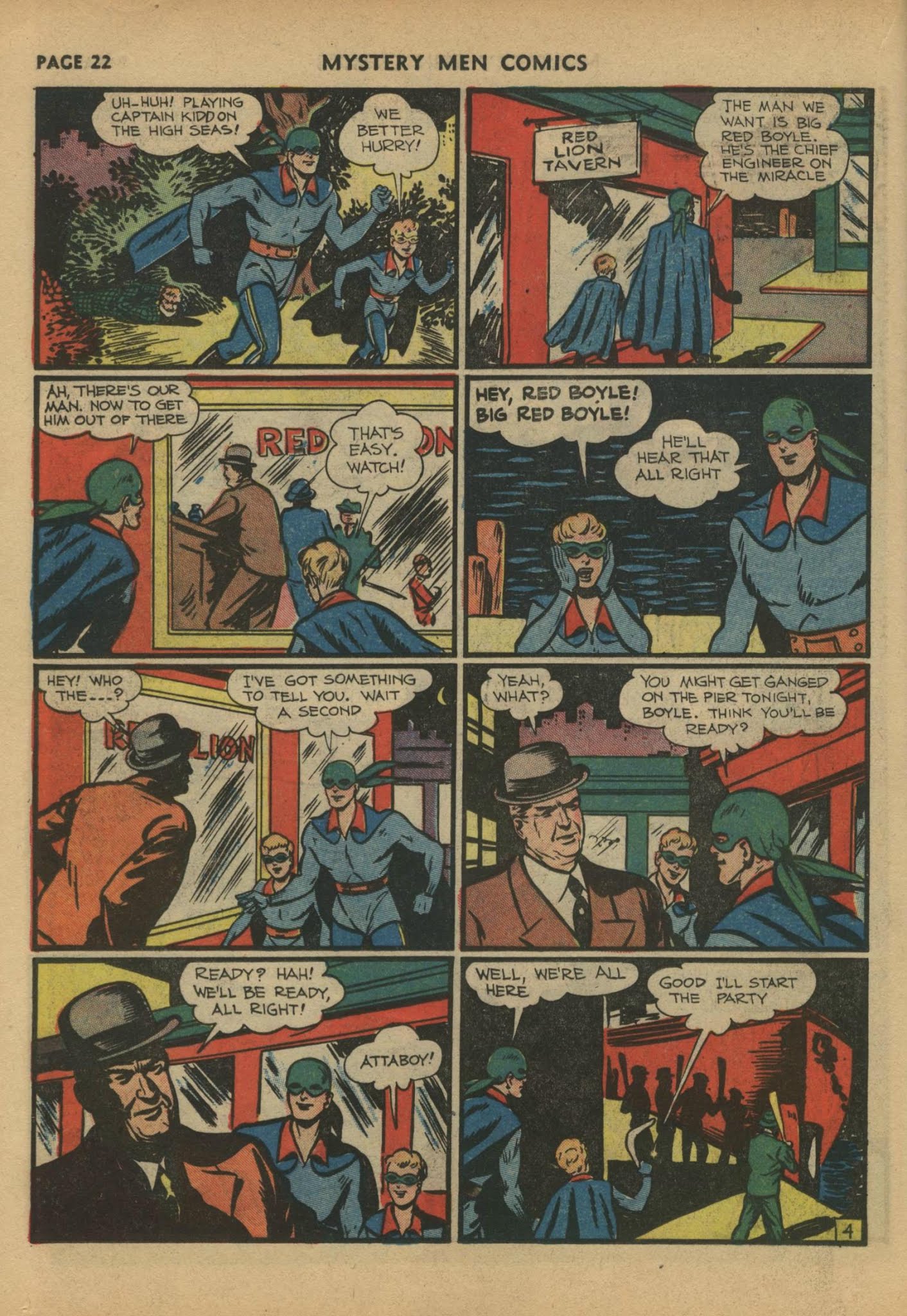 Read online Mystery Men Comics comic -  Issue #17 - 24