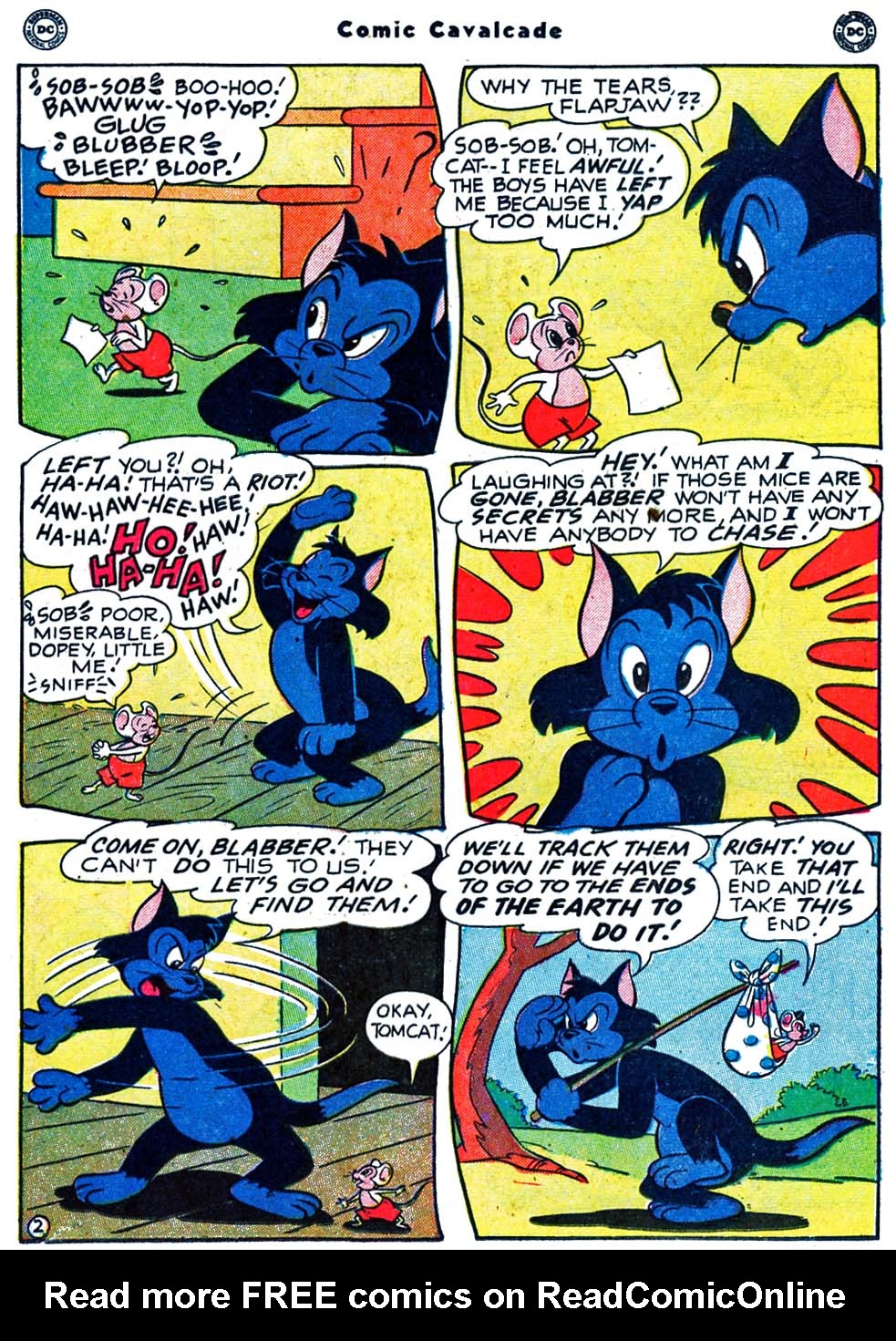 Read online Comic Cavalcade comic -  Issue #39 - 21