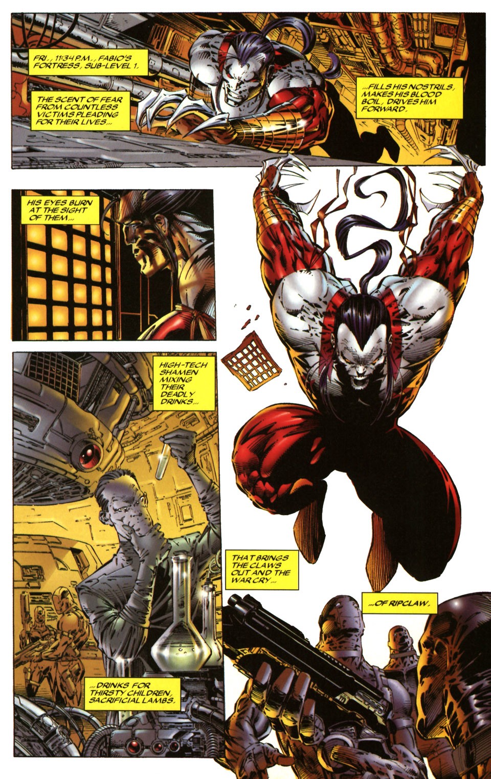 Read online Cyberforce (1993) comic -  Issue #6 - 18