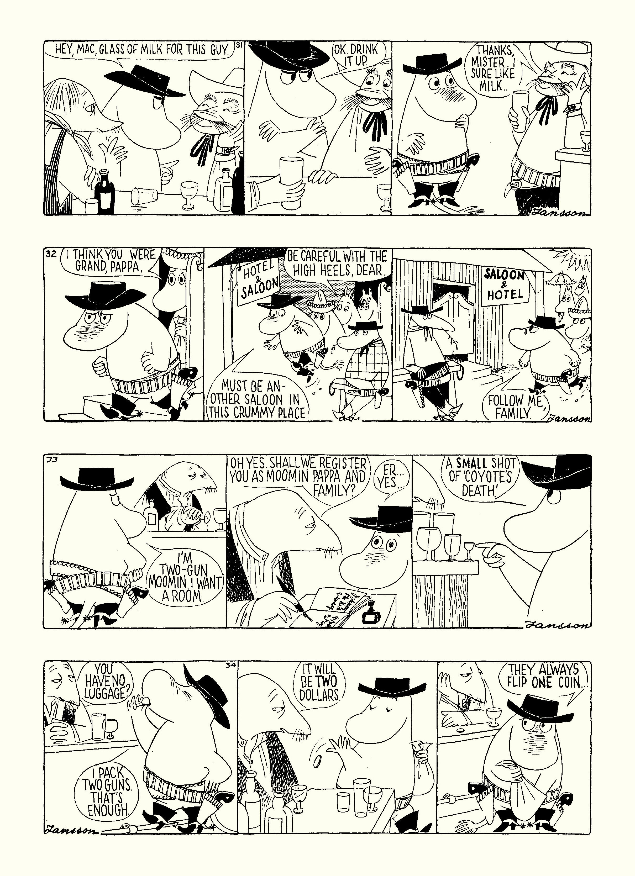 Read online Moomin: The Complete Tove Jansson Comic Strip comic -  Issue # TPB 4 - 14
