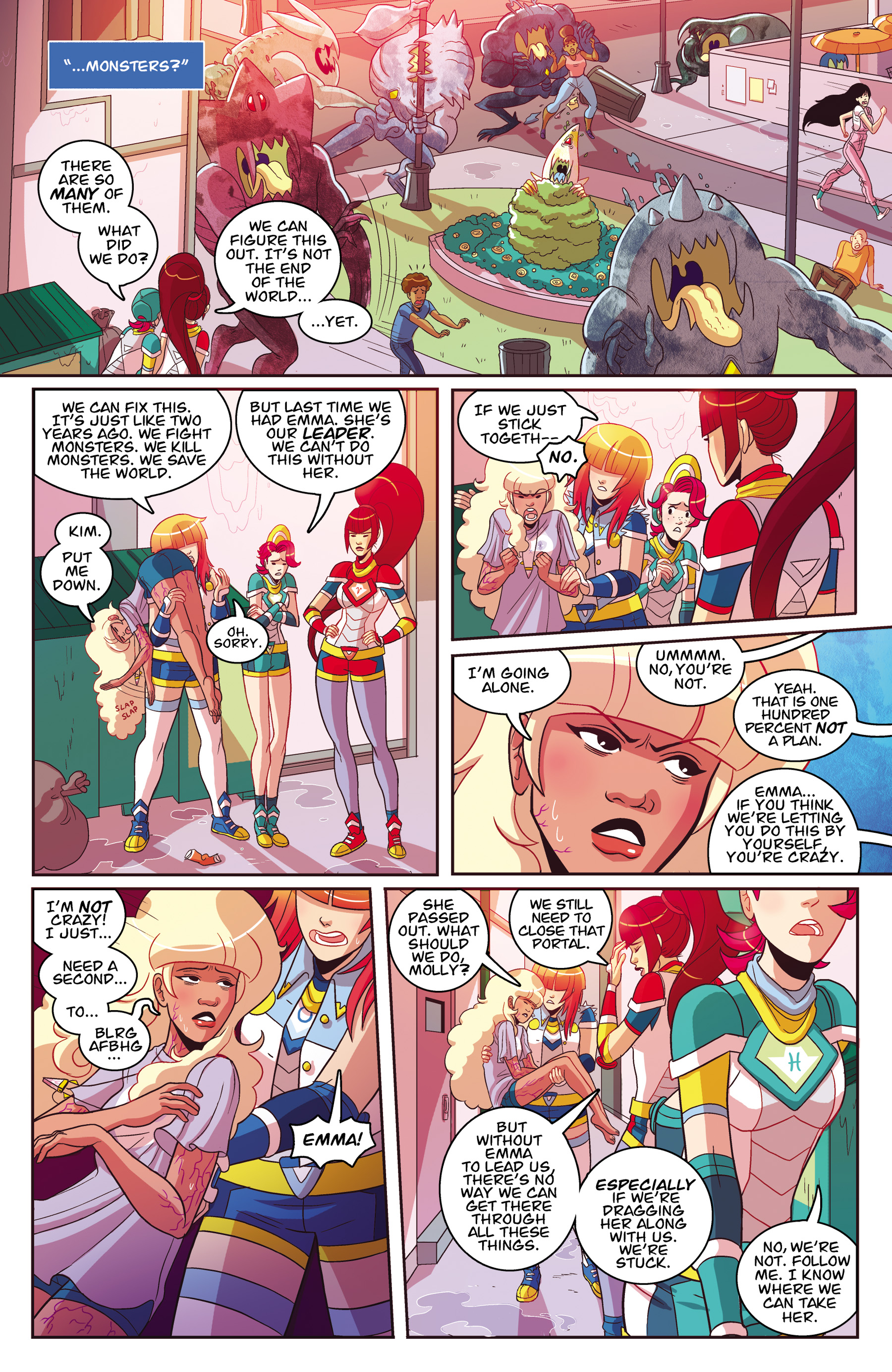 Read online Zodiac Starforce comic -  Issue #3 - 5