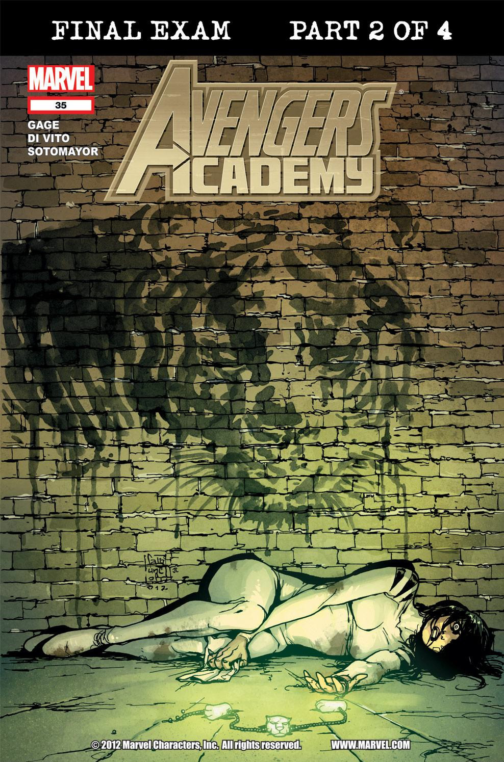 Read online Avengers Academy comic -  Issue #35 - 1