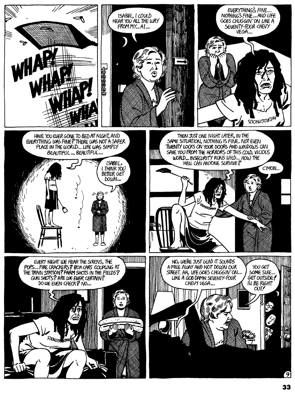 Read online Love and Rockets (1982) comic -  Issue #23 - 35