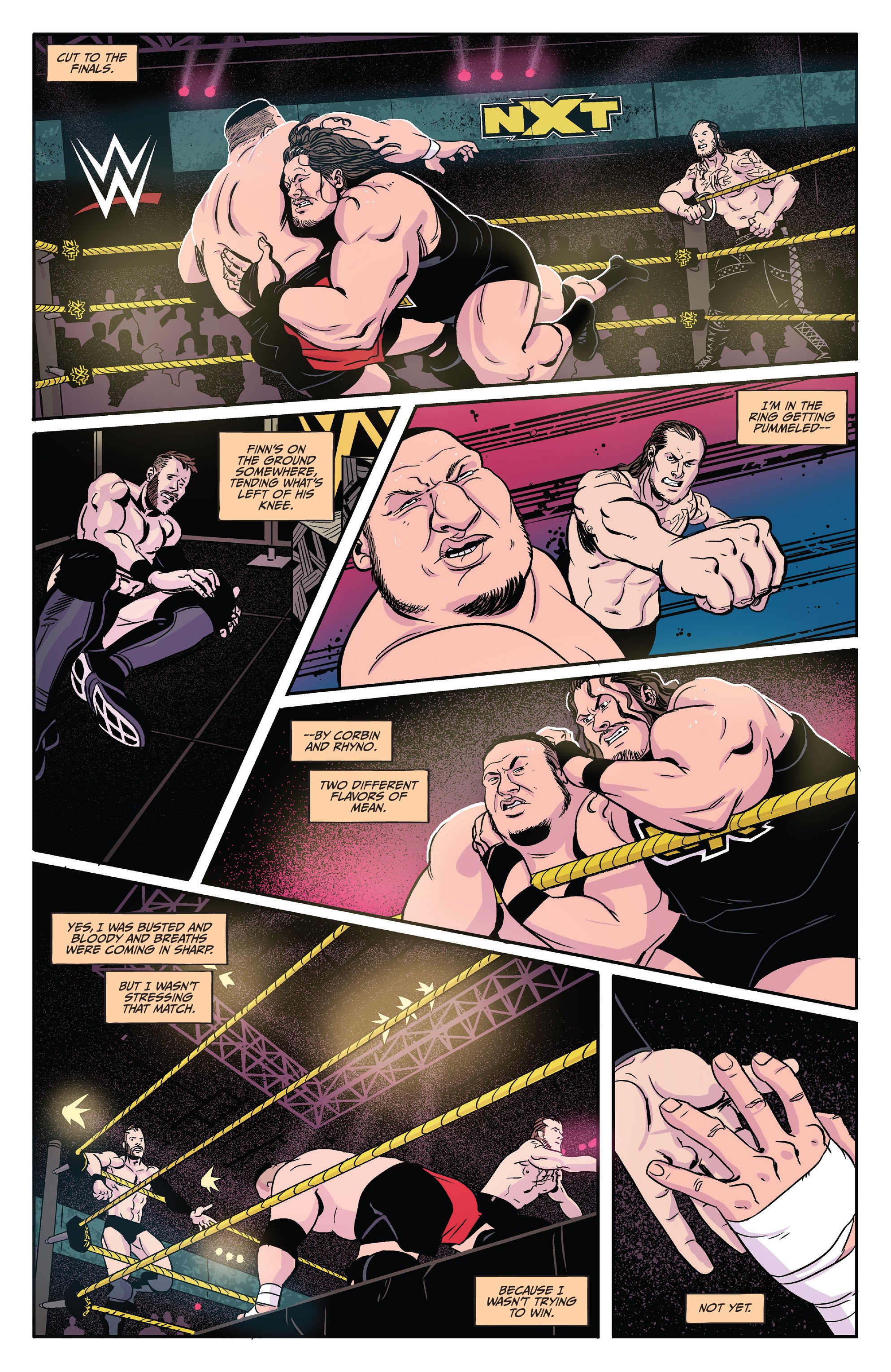 Read online WWE: NXT Takeover comic -  Issue # TPB - 45