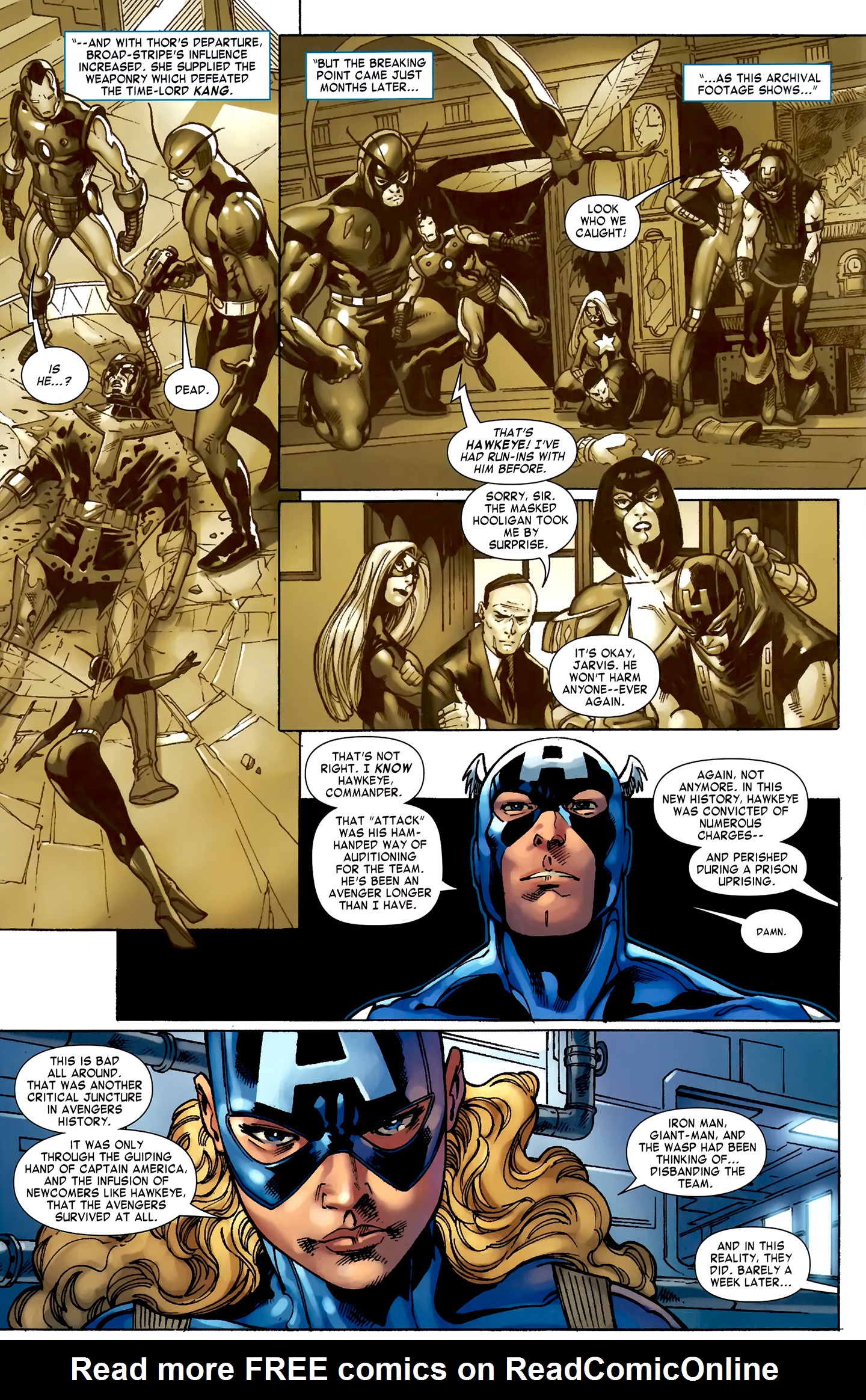 Read online Captain America Corps comic -  Issue #3 - 6