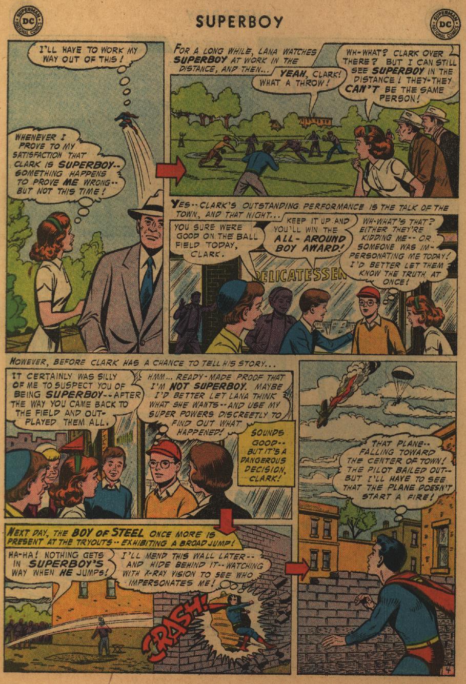 Read online Superboy (1949) comic -  Issue #50 - 5