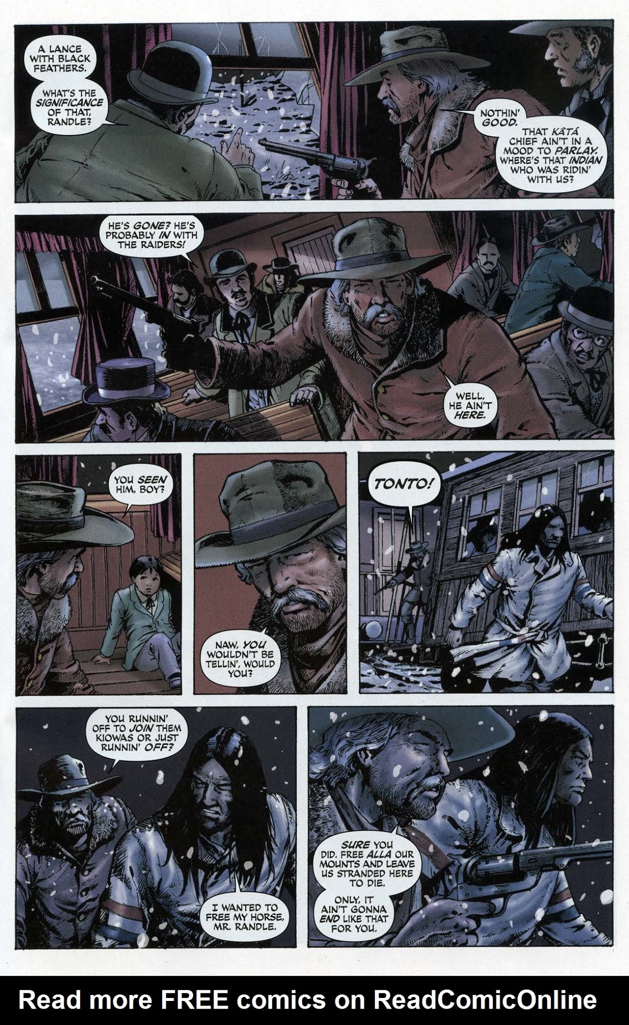 Read online The Lone Ranger: Snake Of Iron comic -  Issue #2 - 7