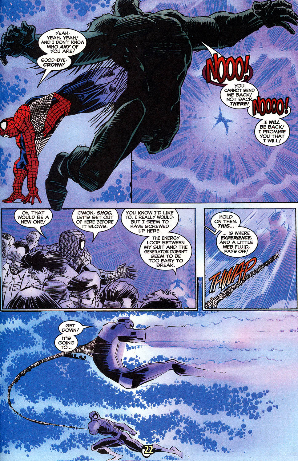 Read online Spider-Man (1990) comic -  Issue #76 - Shoc - 25