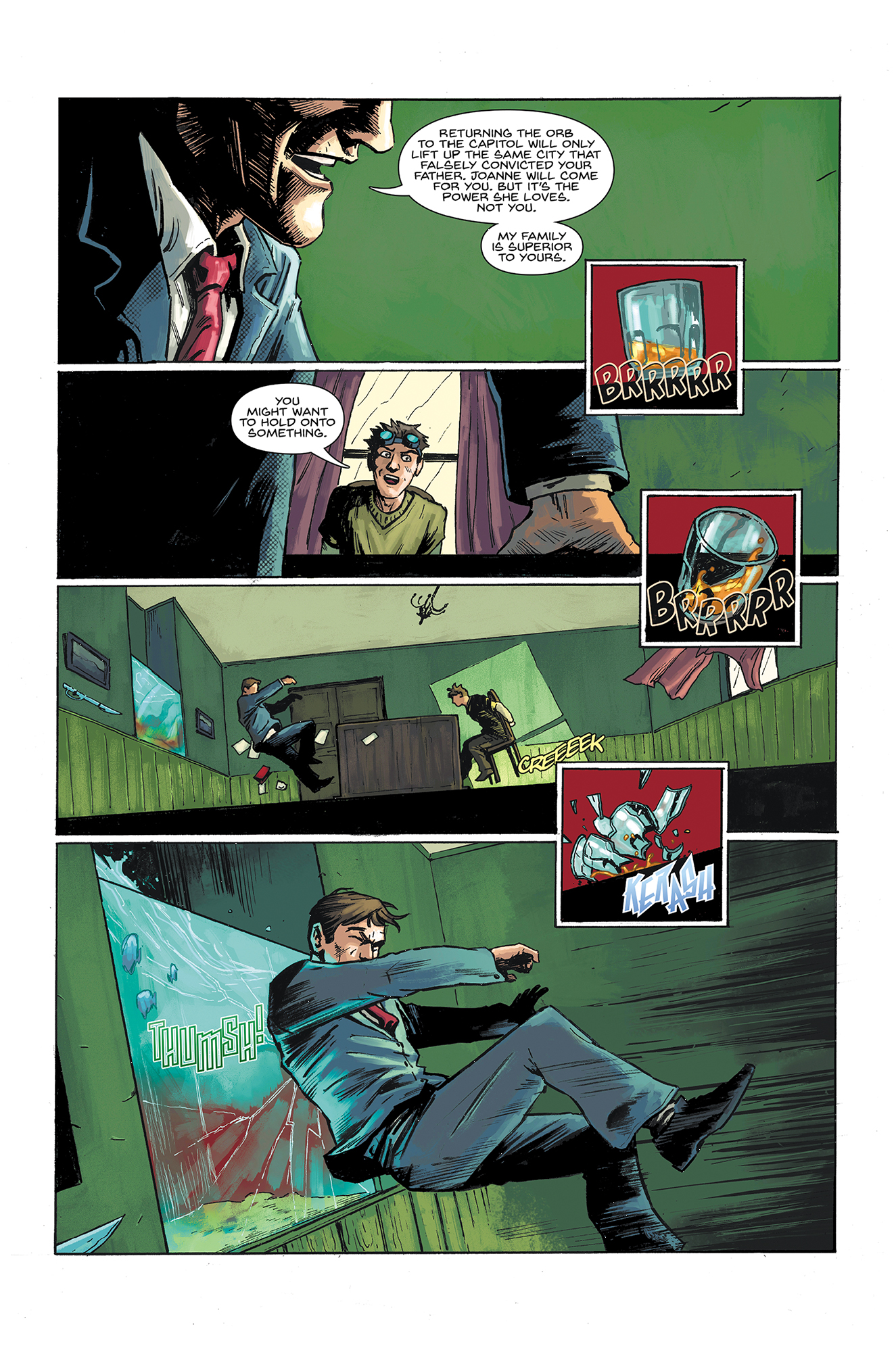 Read online Downcast comic -  Issue #2 - 21