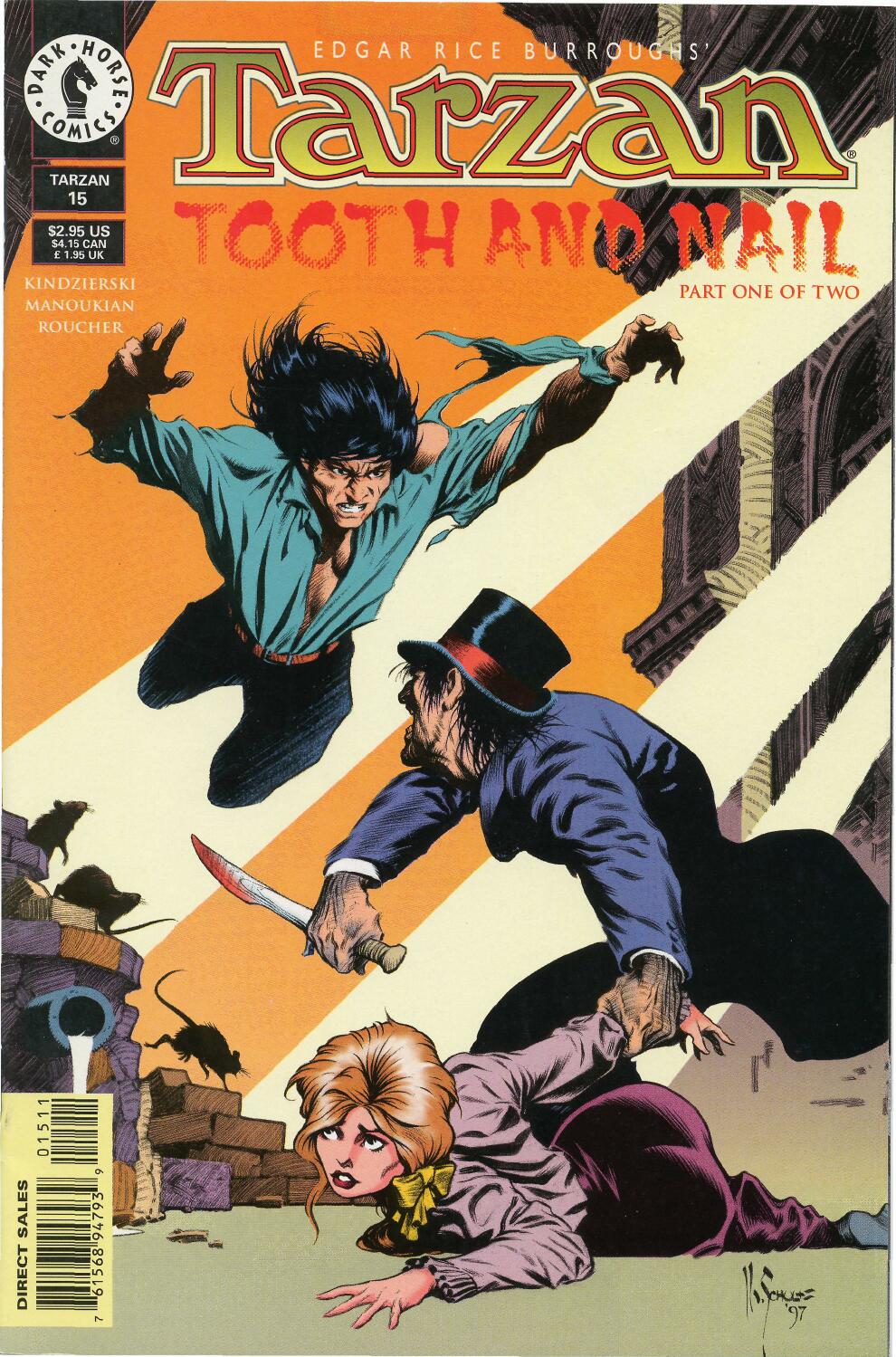 Read online Tarzan (1996) comic -  Issue #15 - 1