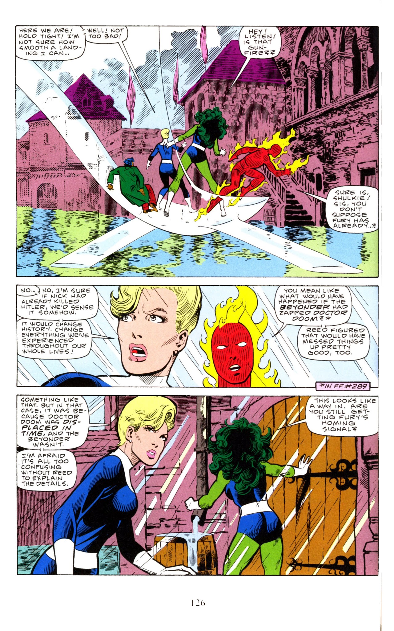 Read online Fantastic Four Visionaries: John Byrne comic -  Issue # TPB 8 - 127