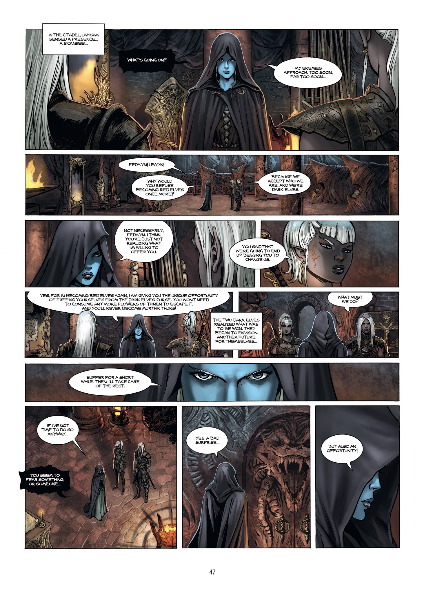 Read online Elves comic -  Issue #16 - 46