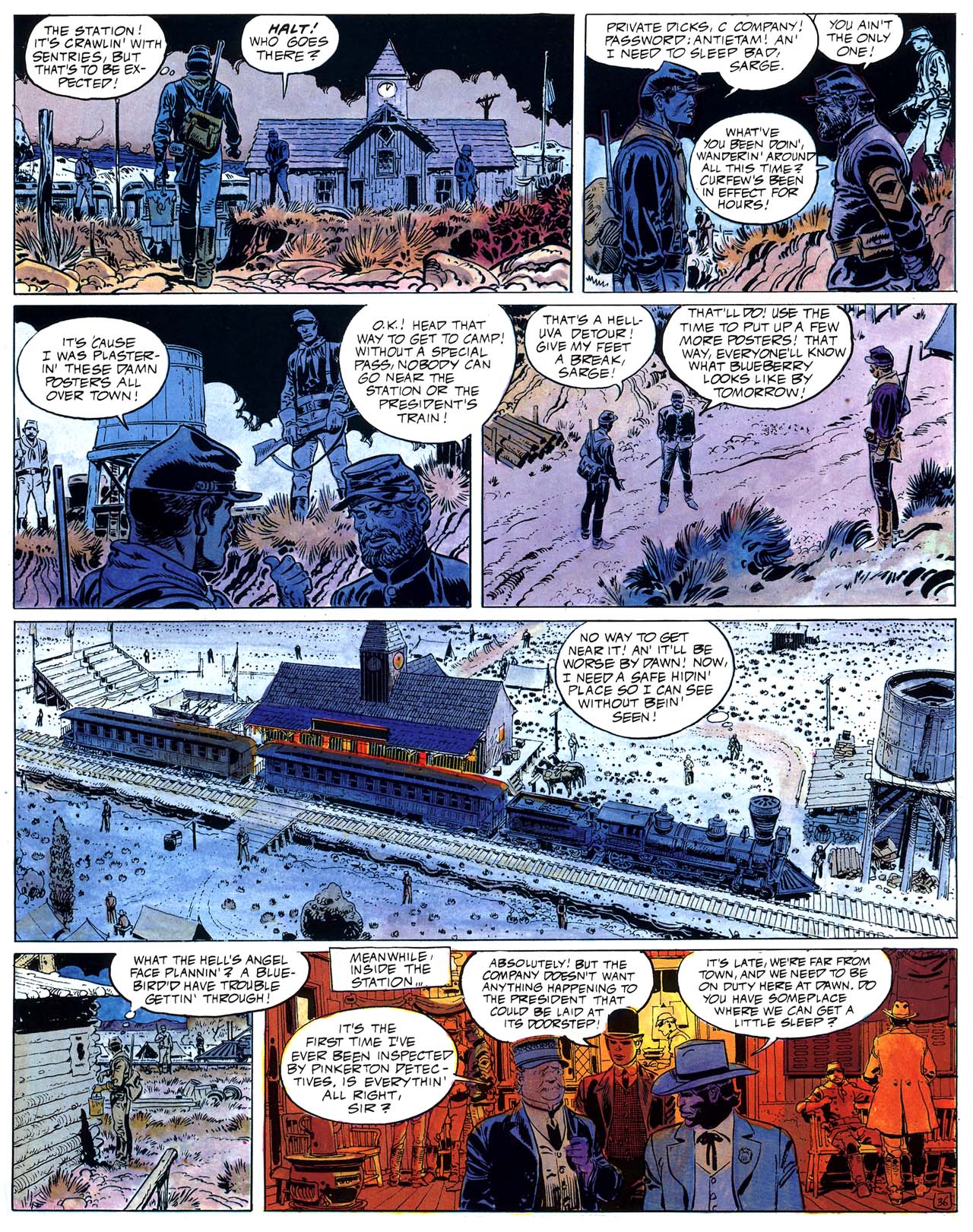 Read online Epic Graphic Novel: Blueberry comic -  Issue #3 - 41
