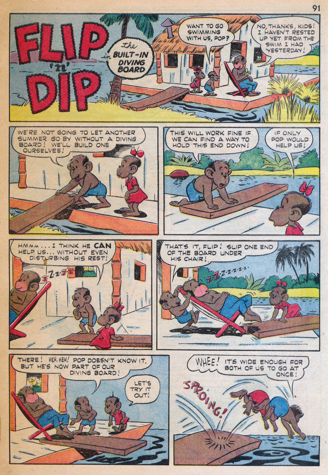 Read online Tom and Jerry's Summer Fun comic -  Issue #2 - 93