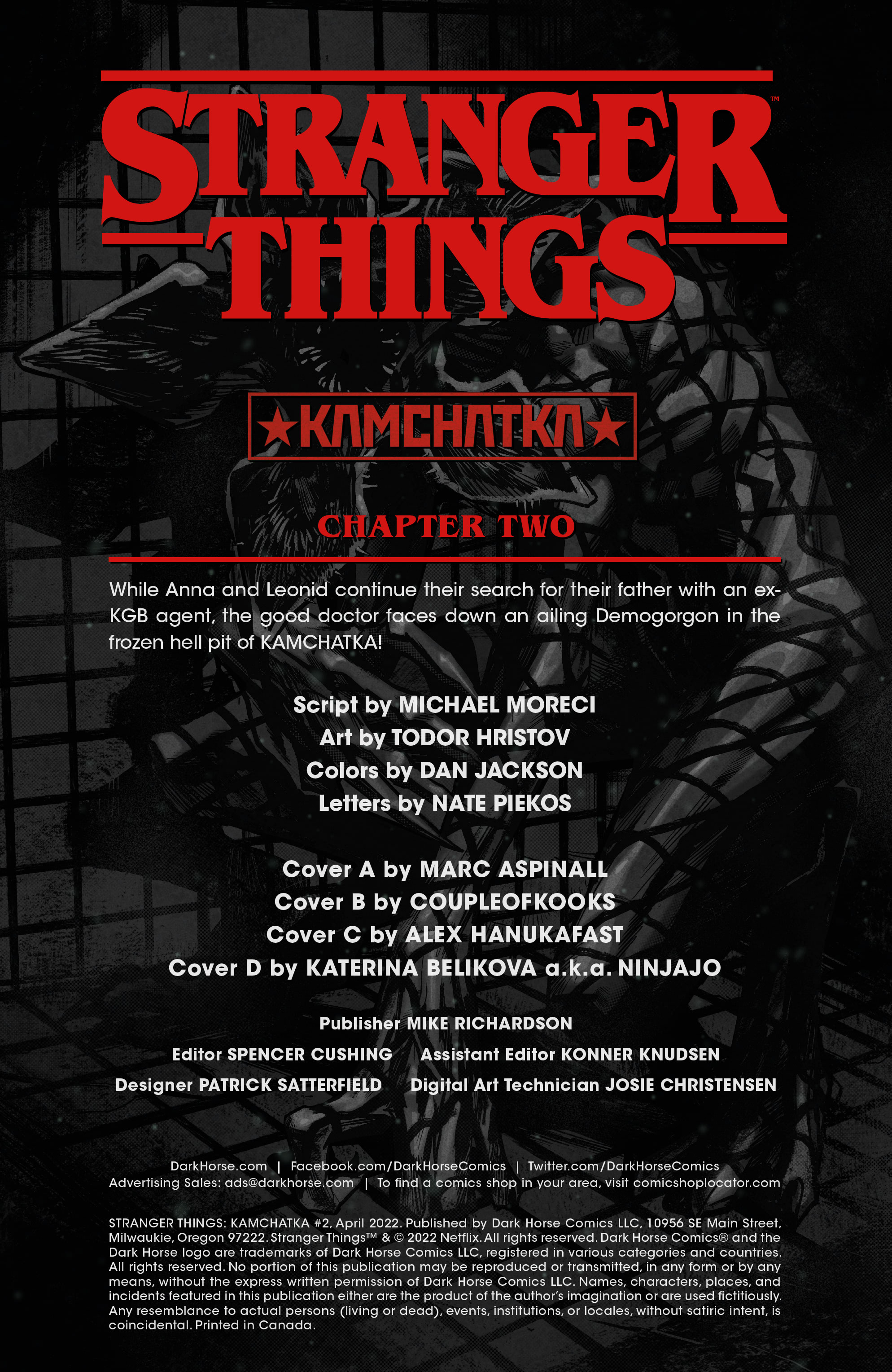 Read online Stranger Things: Kamchatka comic -  Issue #2 - 2