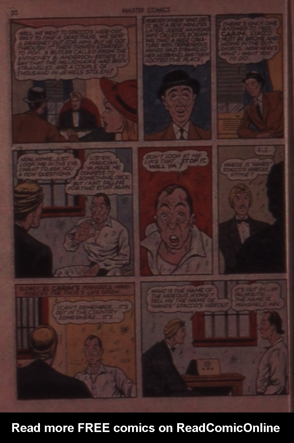 Read online Master Comics comic -  Issue #13 - 22