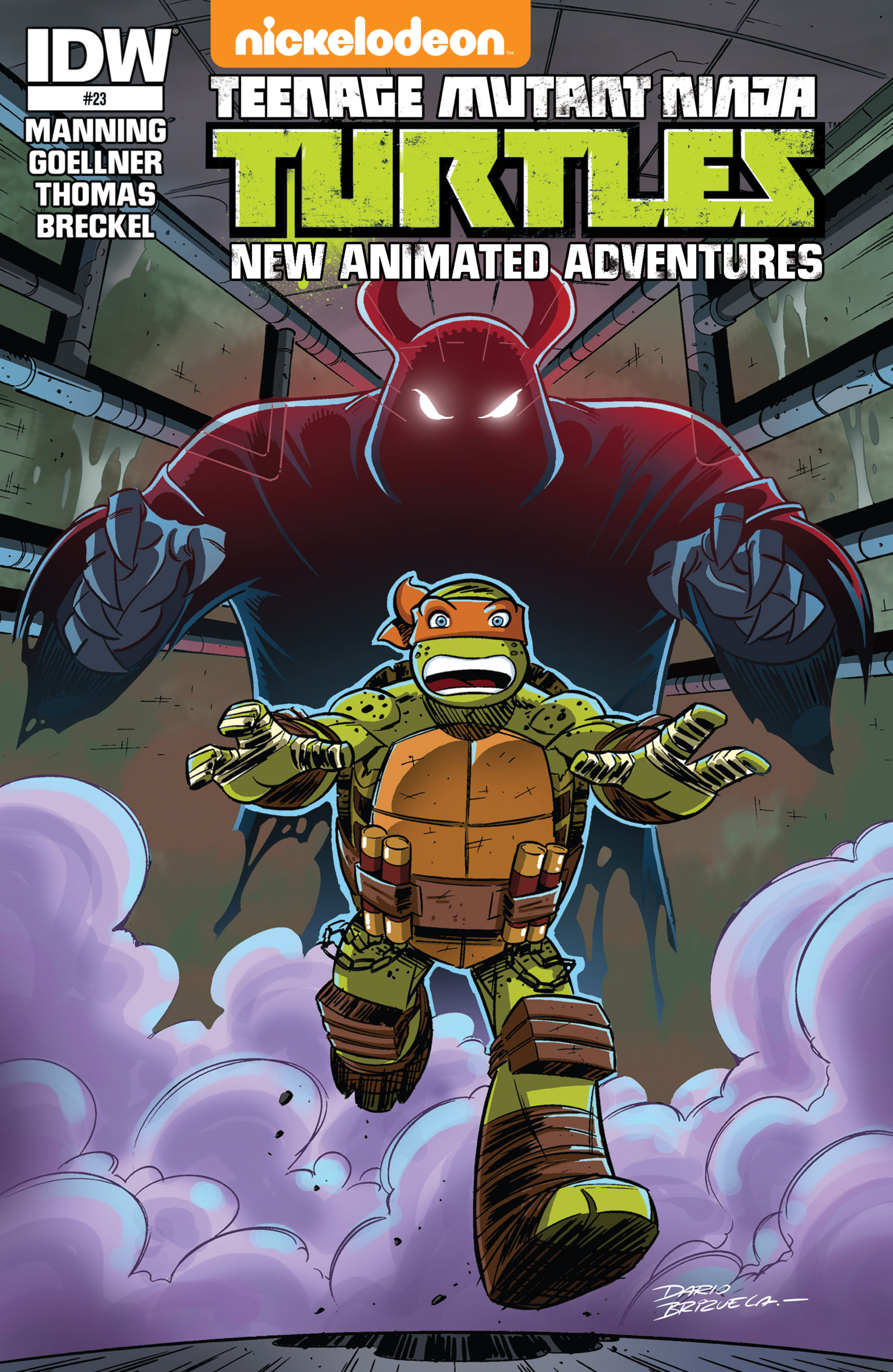 Read online Teenage Mutant Ninja Turtles New Animated Adventures comic -  Issue #23 - 1