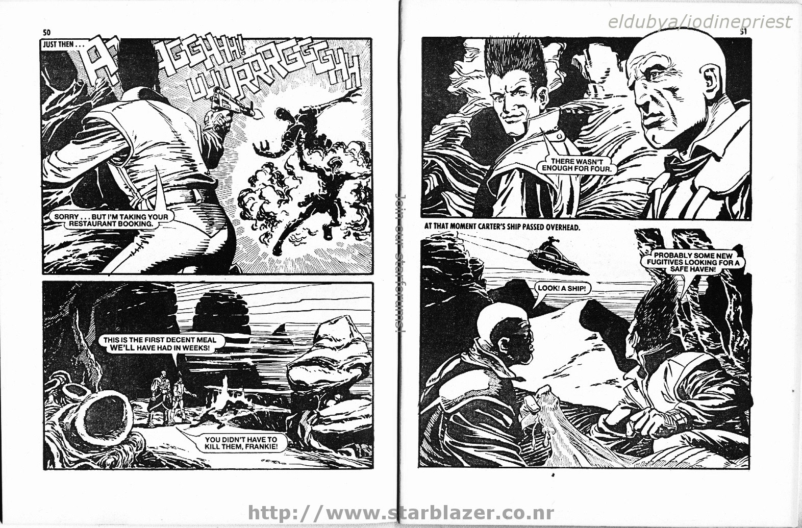 Read online Starblazer comic -  Issue #215 - 27